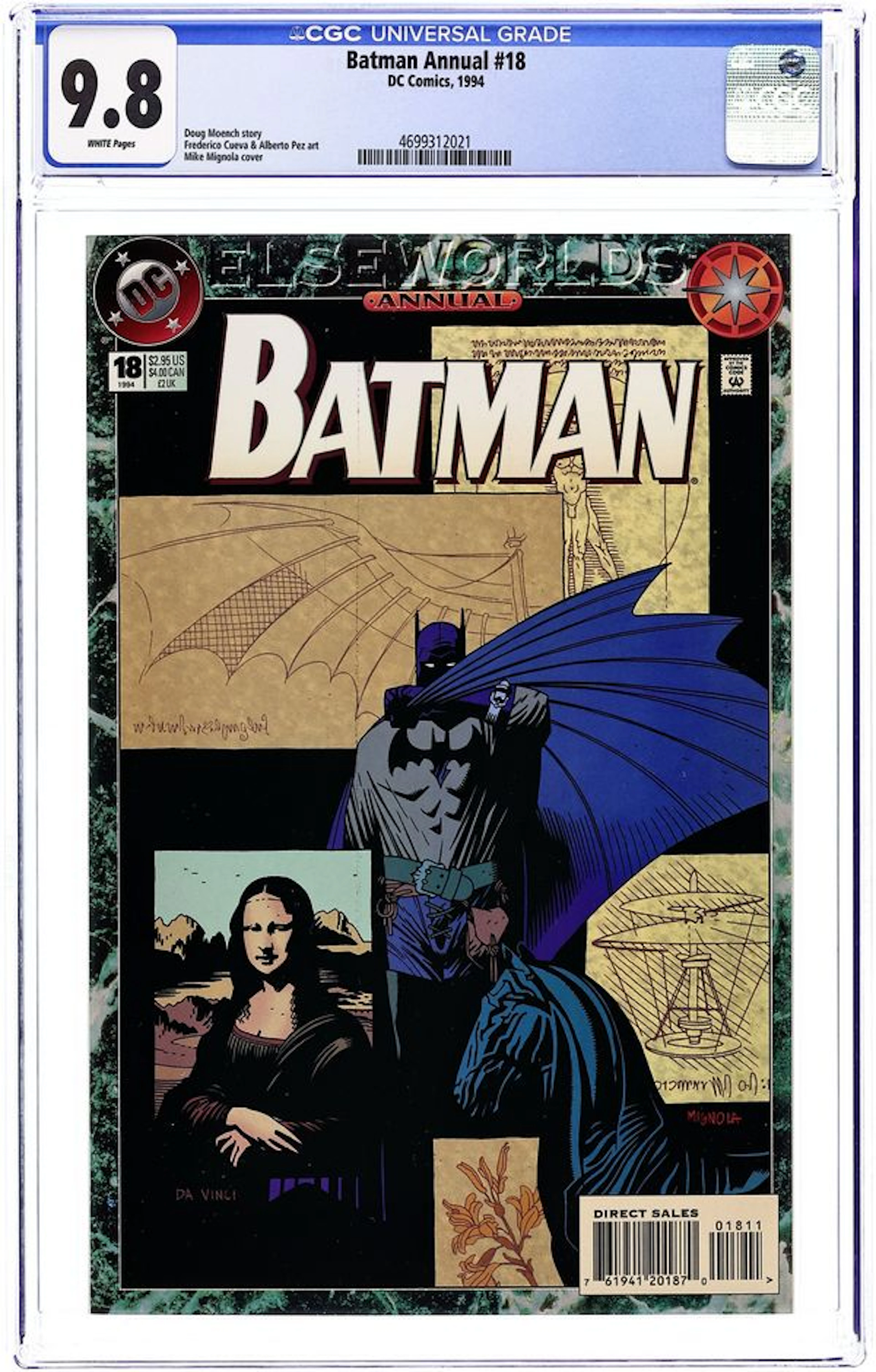 Batman (1940) Annual 18 CGC 9.8