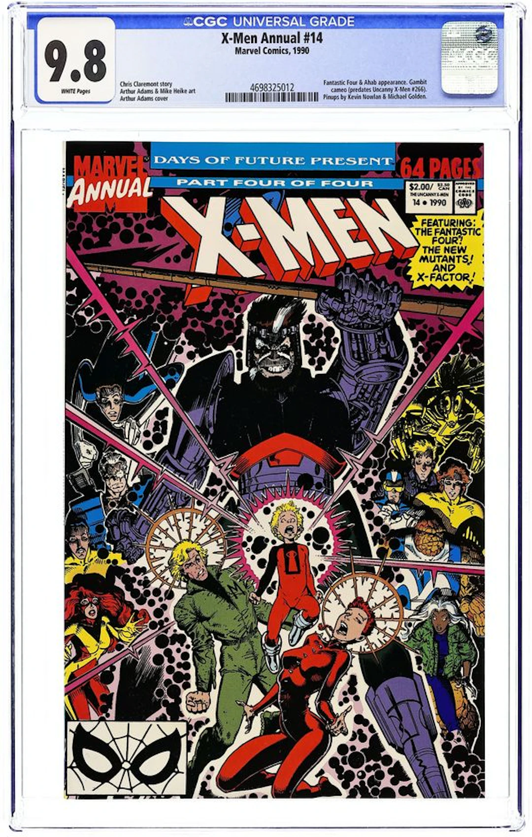 Uncanny X-Men (1963 1st Series) Annual 14D CGC 9.8