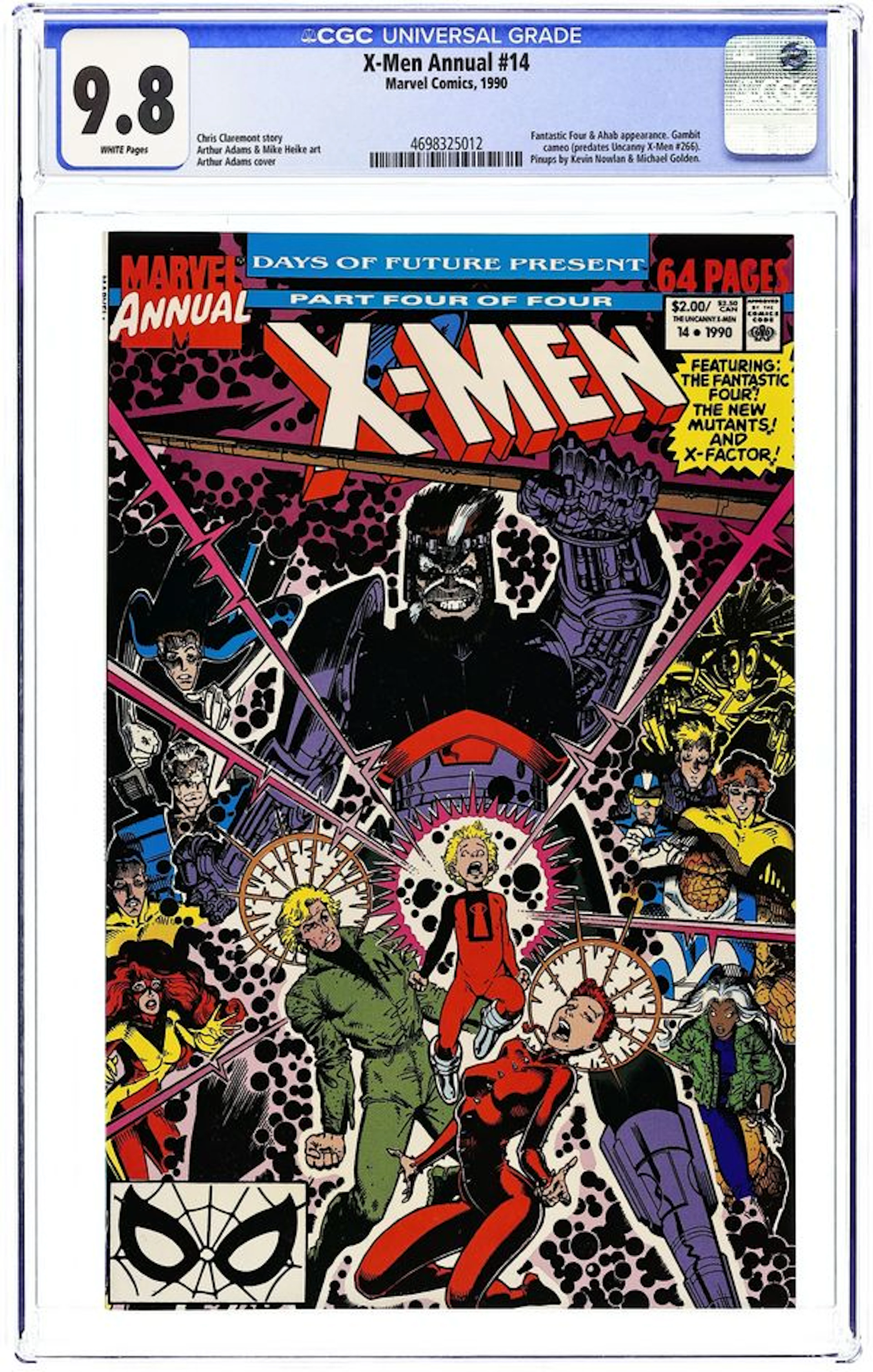 Uncanny X-Men (1963 1st Series) Annual 14D CGC 9.8