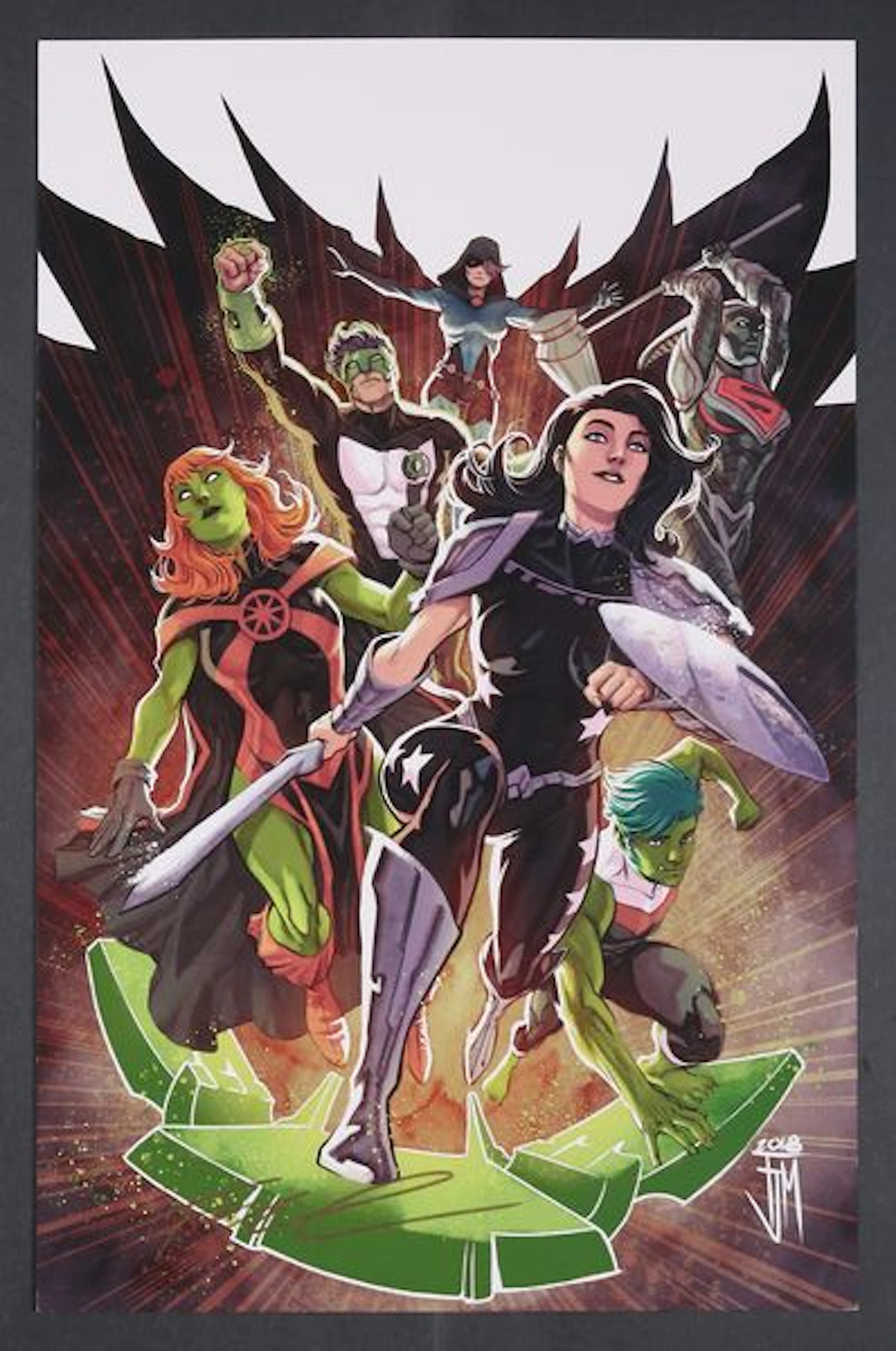 Titans #36B (2016) Signed Cover Print by Francis Manapul