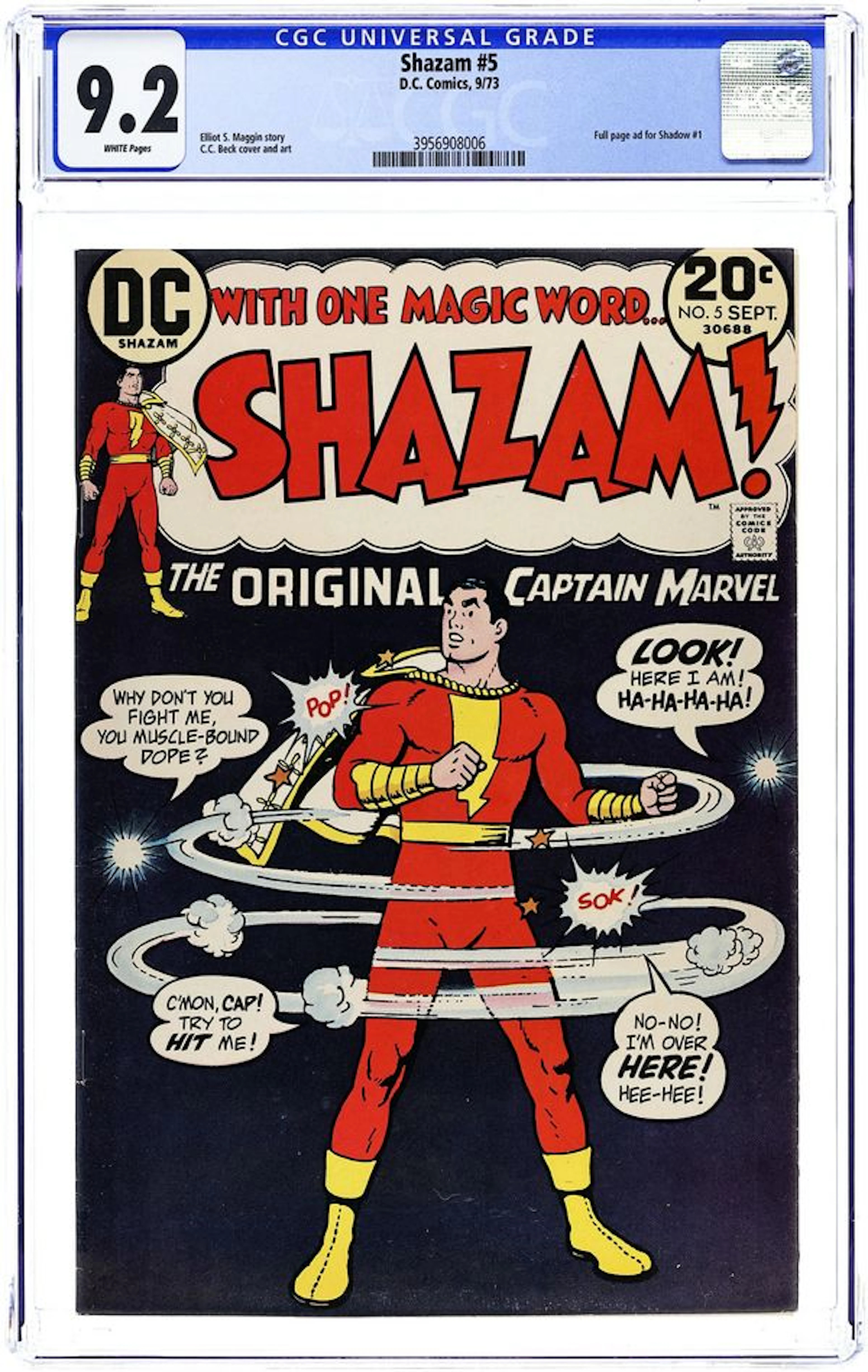 Shazam (1973) 5 CGC 9.2