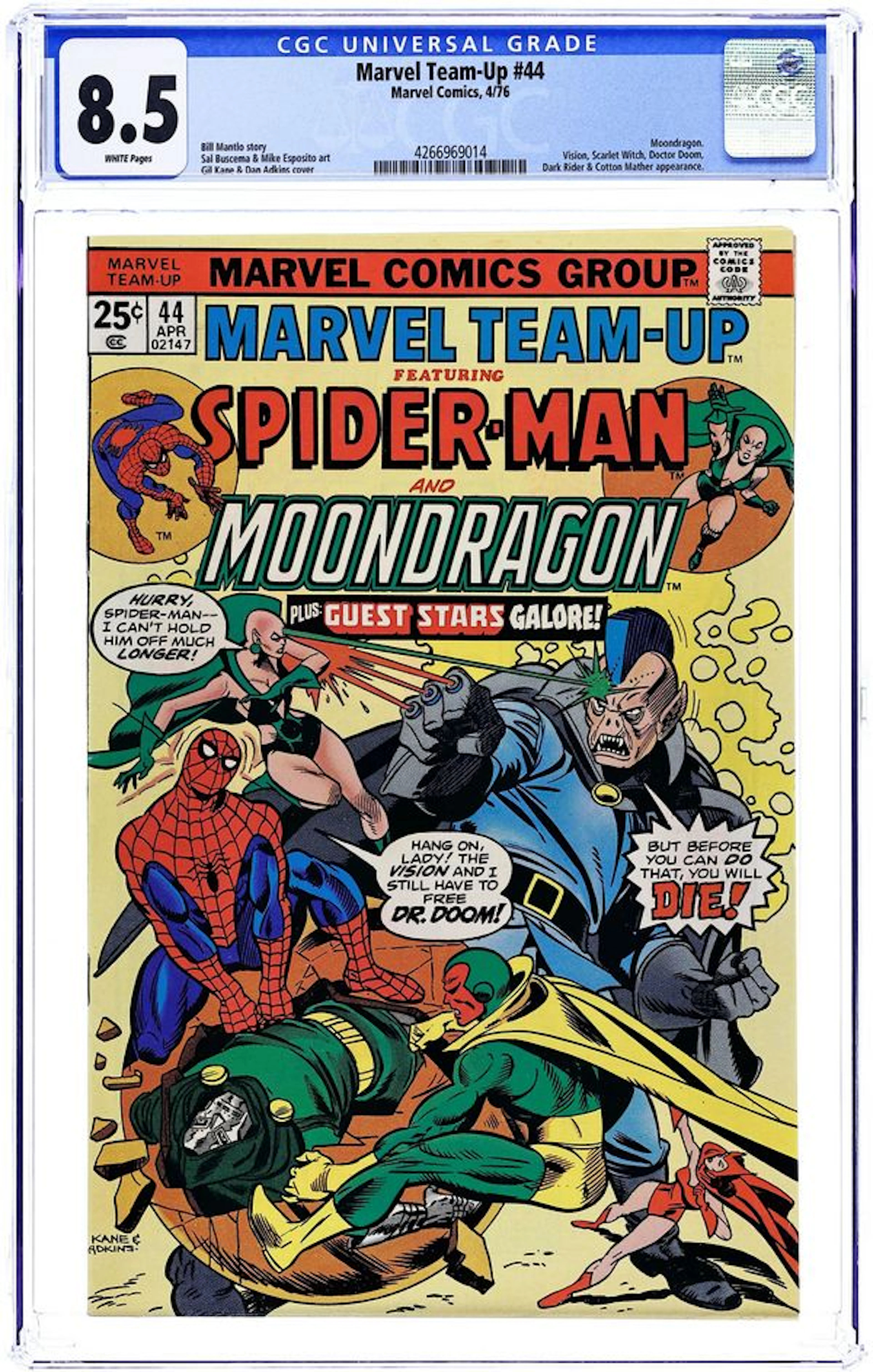 Marvel Team-Up (1972 1st Series) 44 CGC 8.5