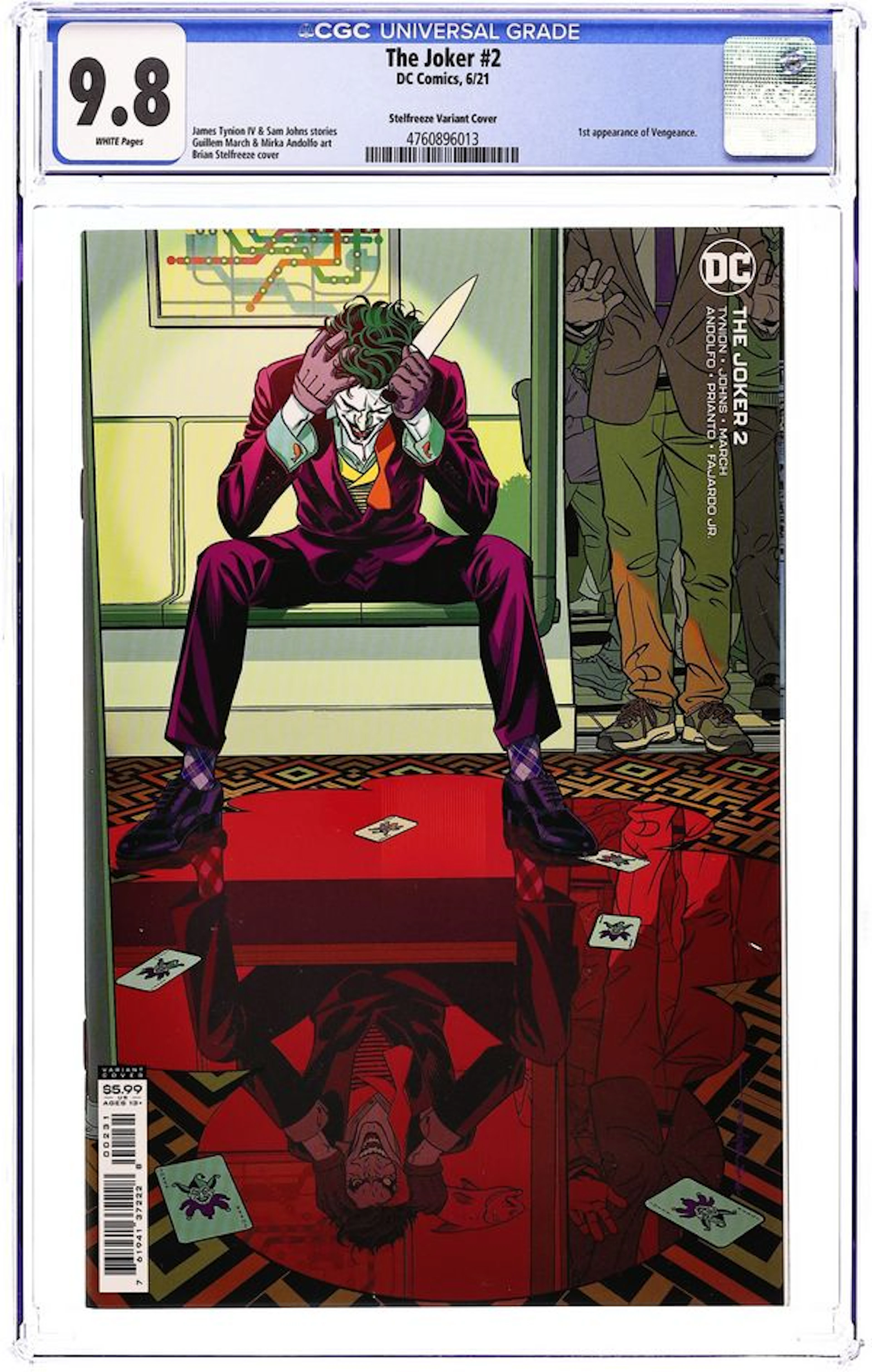 Joker (2021 DC) 2C CGC 9.8