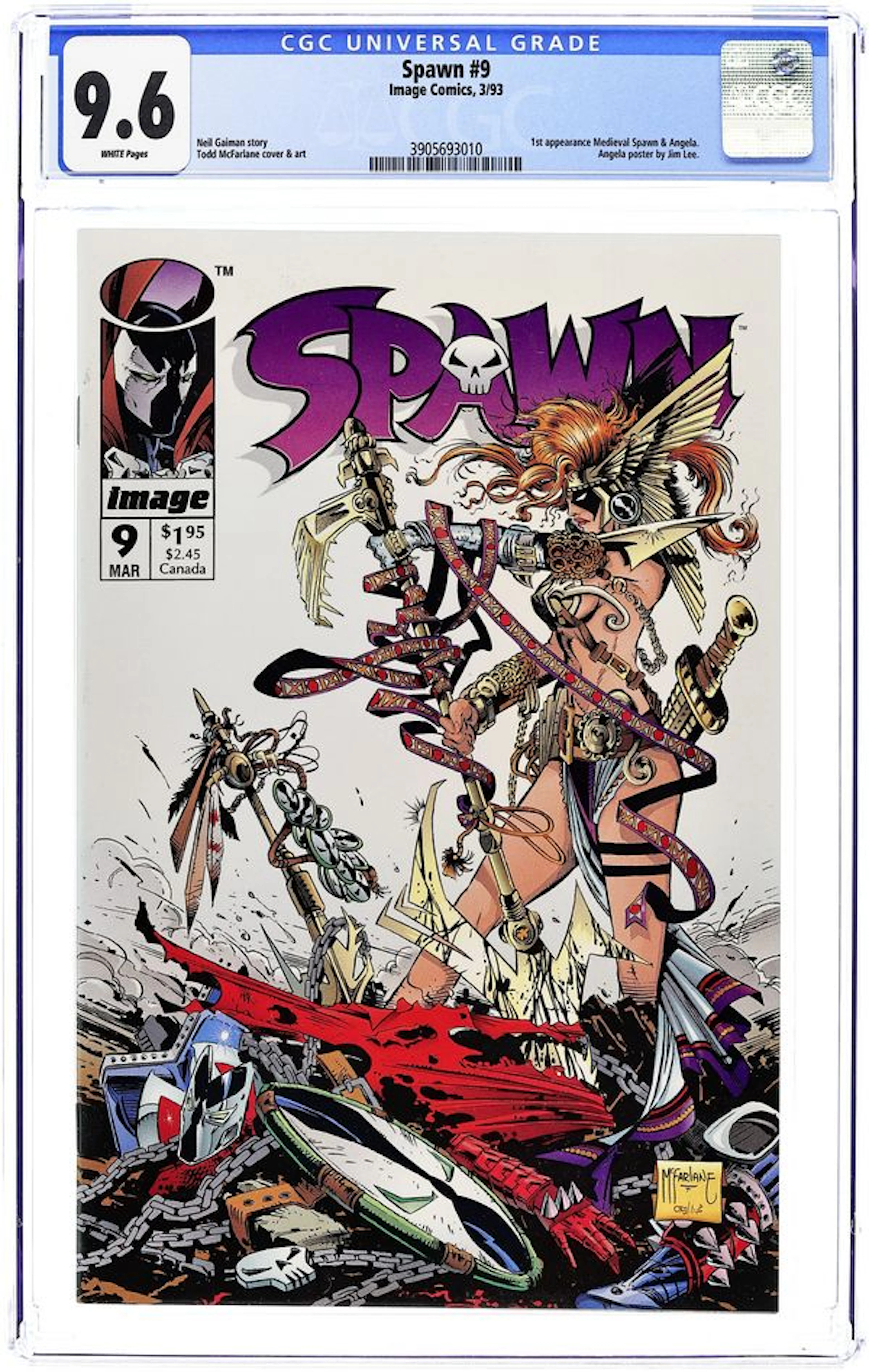 Spawn (1992 Image) 9D CGC 9.6