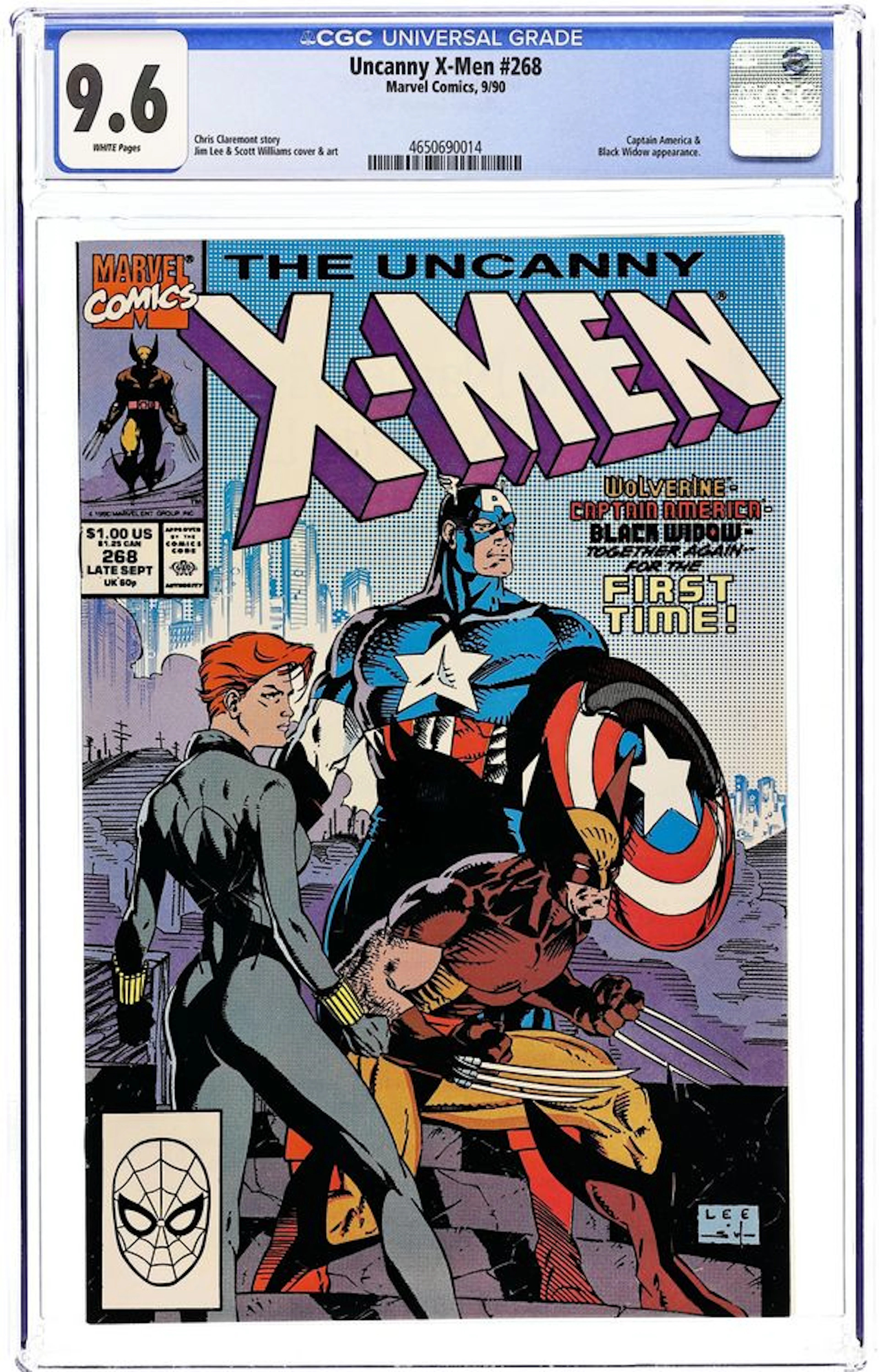 Uncanny X-Men (1963 1st Series) 268D CGC 9.6