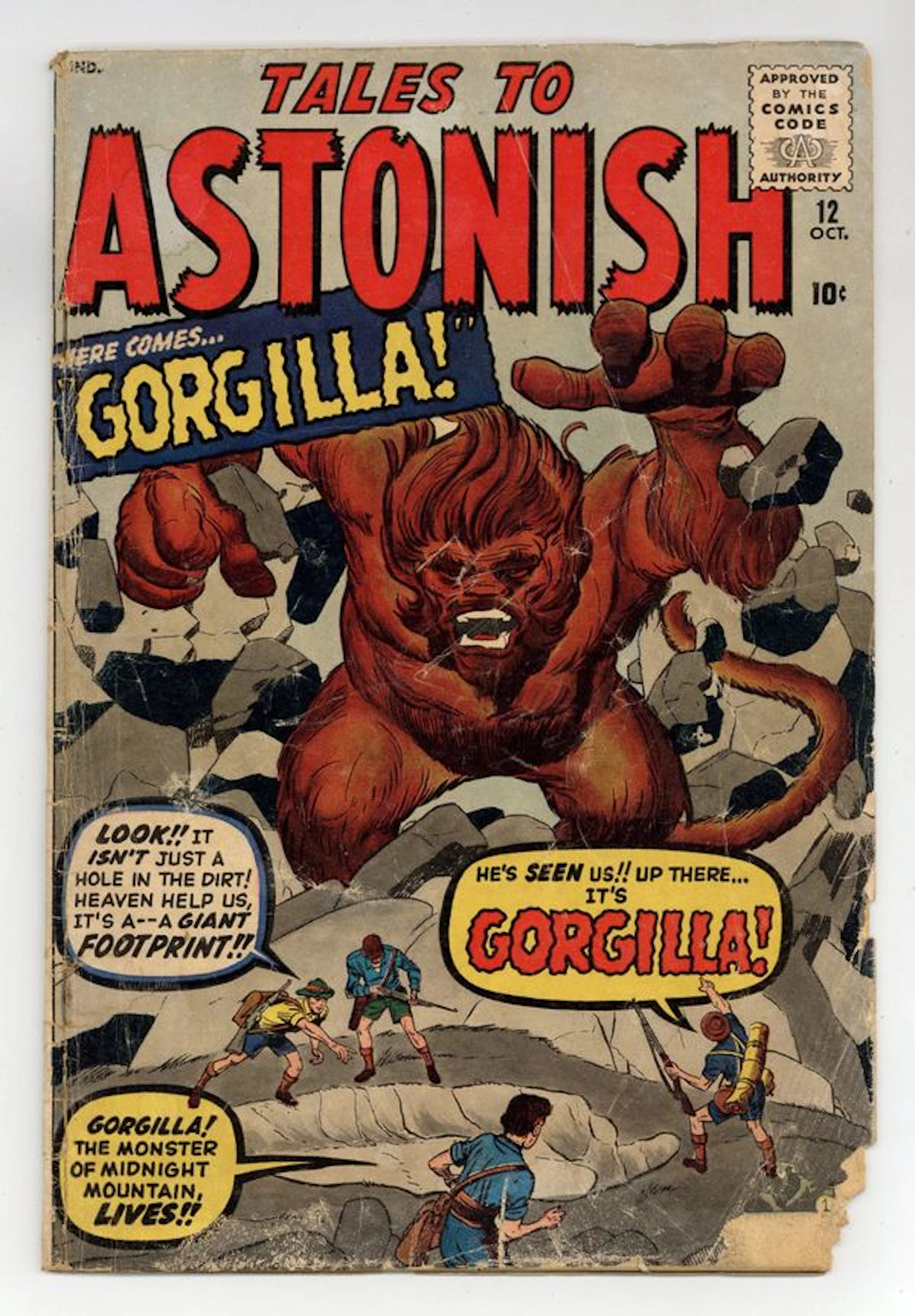 Tales to Astonish (1959-1968 1st Series) 12 FR/GD 1.5