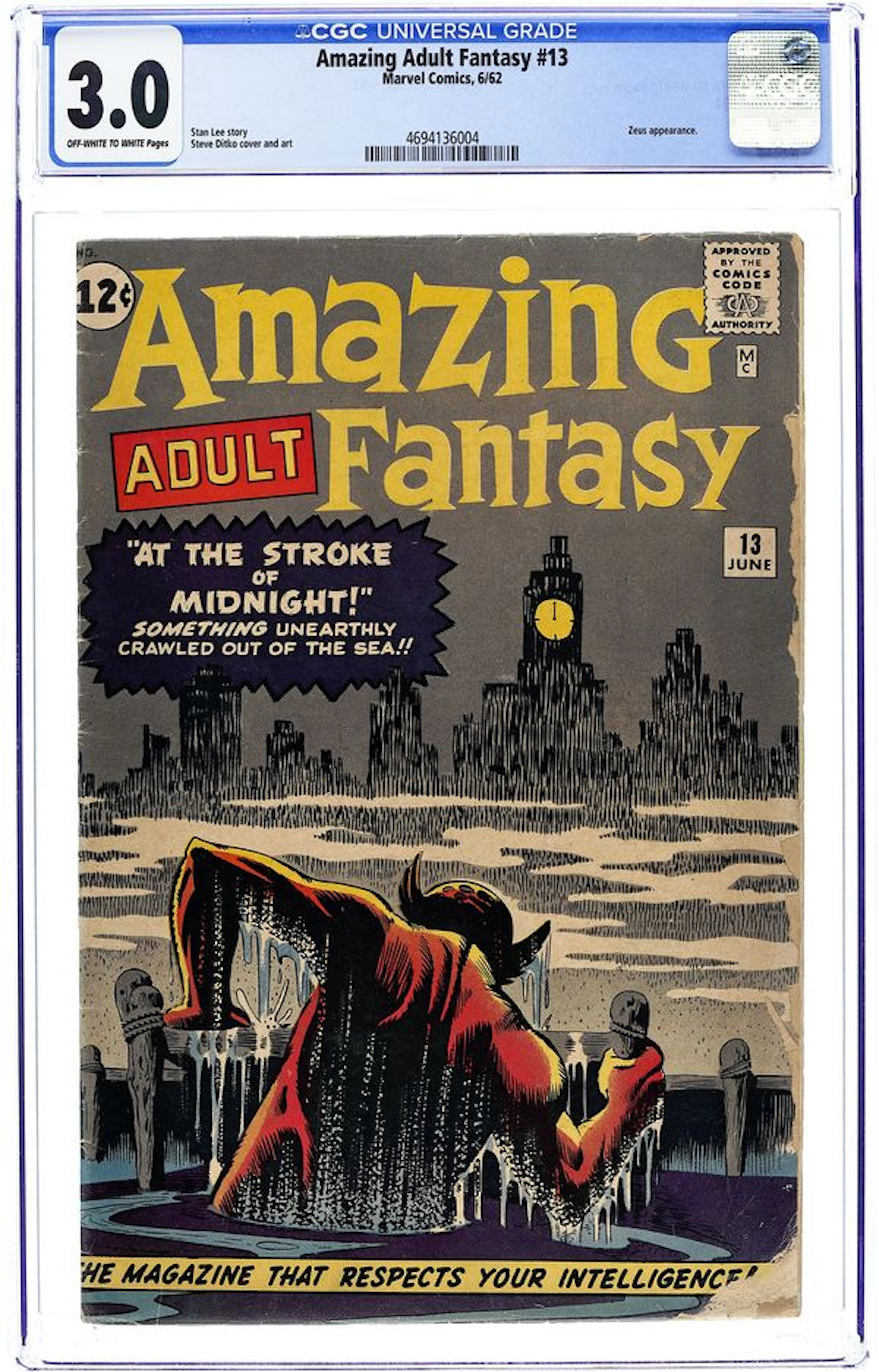 Amazing Adult Fantasy (1961 Marvel) 13 CGC 3.0