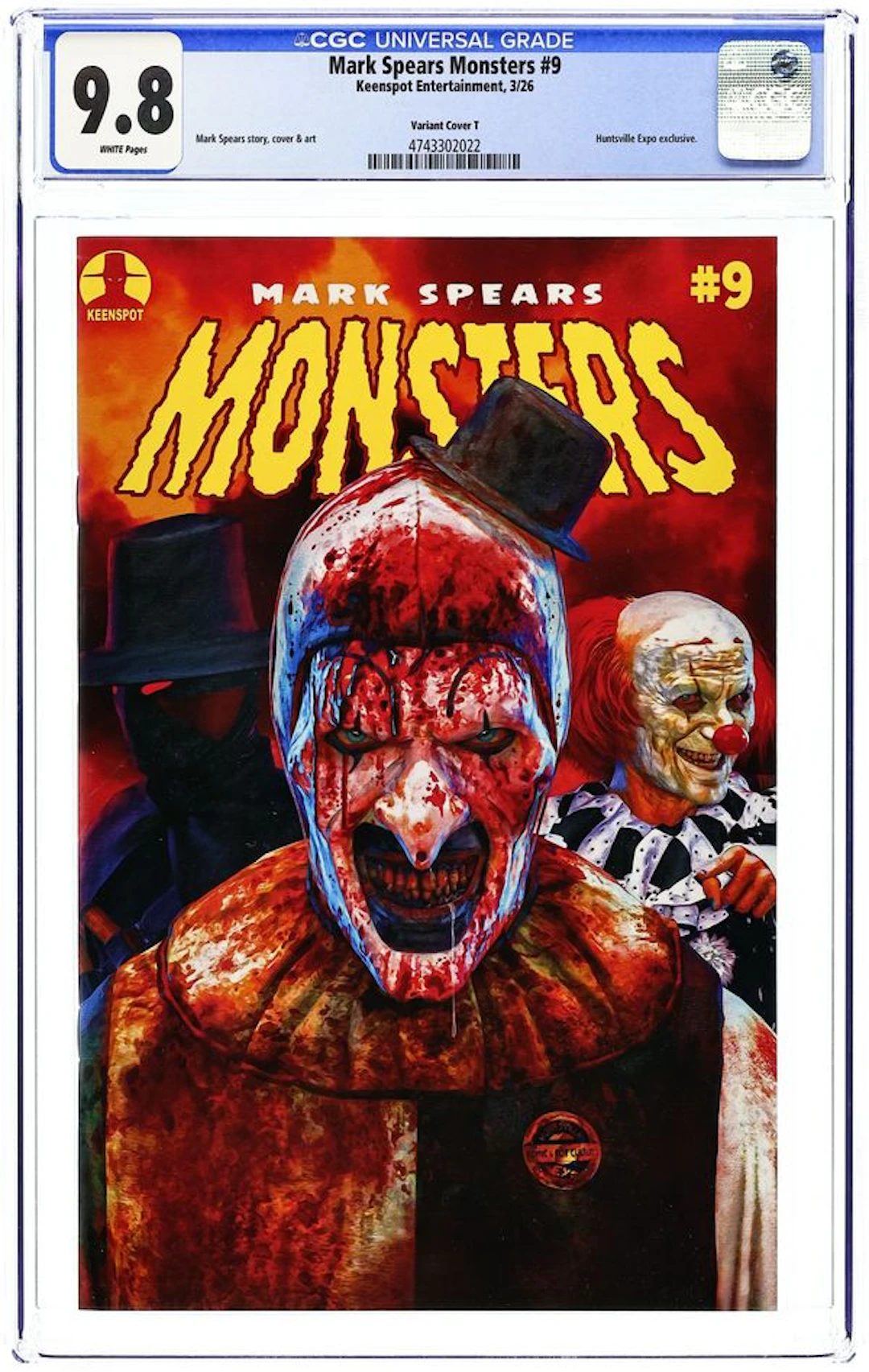 Mark Spears Monsters (2024 Keenspot) 9T.A CGC 9.8