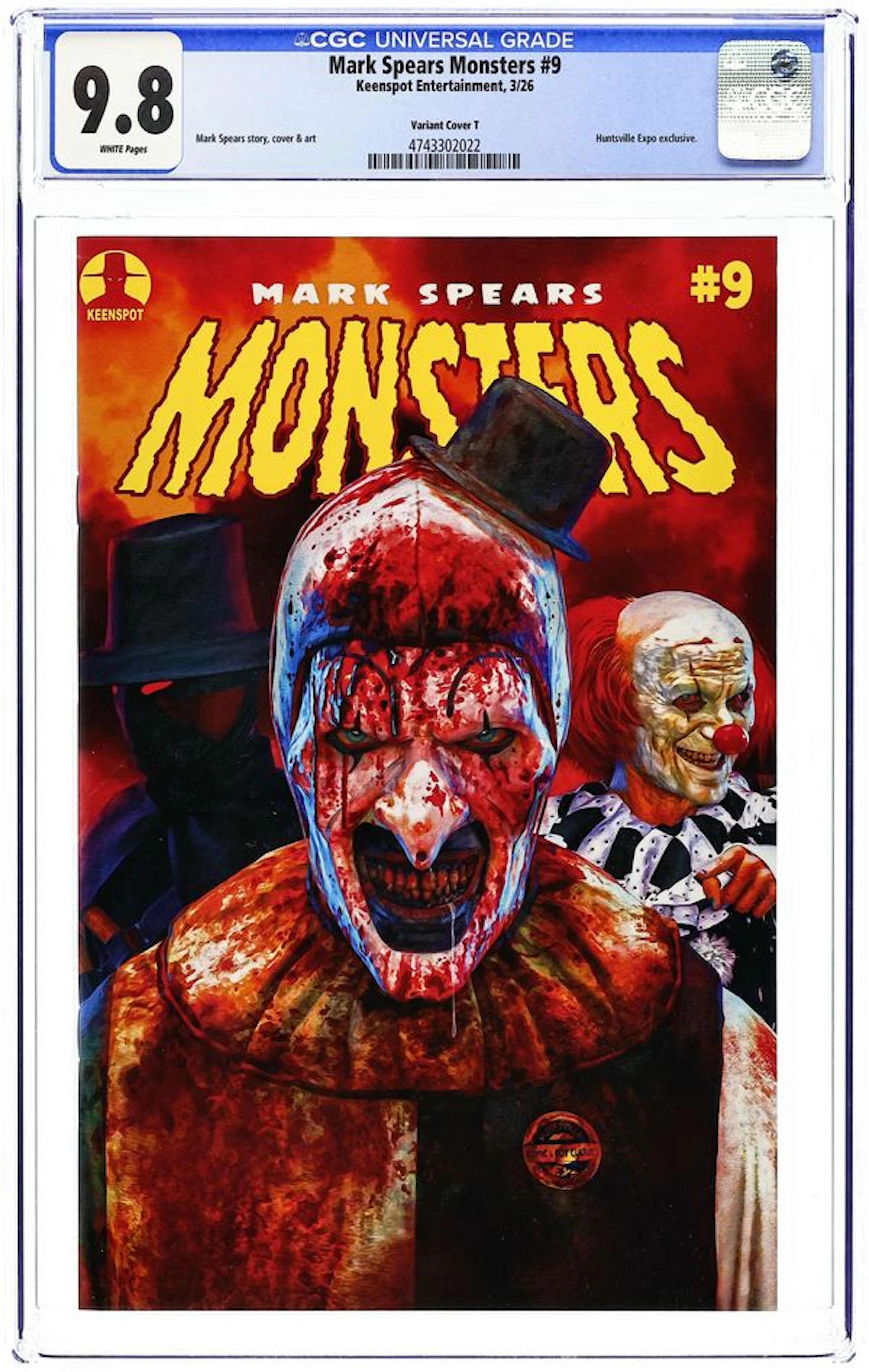 Mark Spears Monsters (2024 Keenspot) 9T.A CGC 9.8