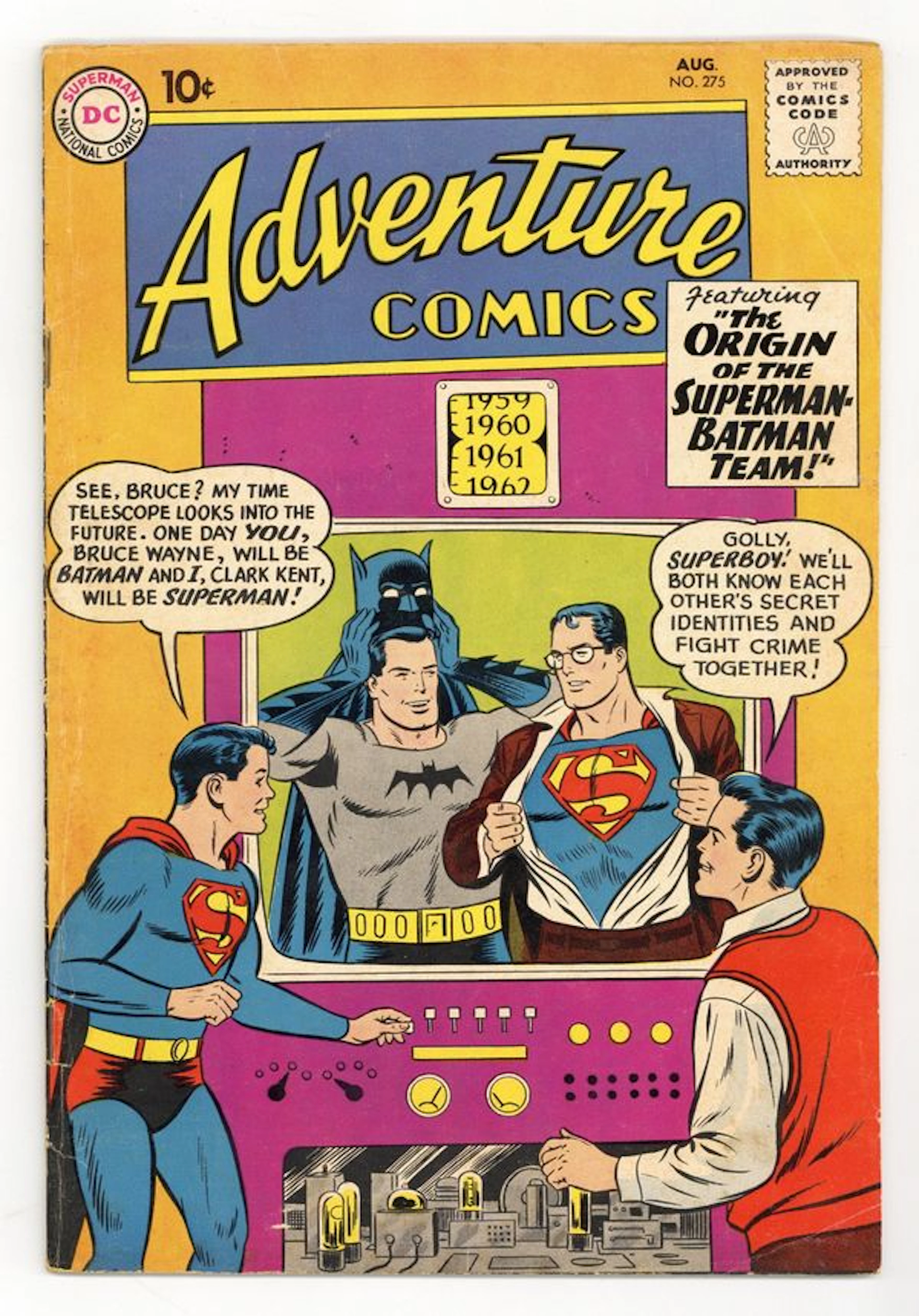 Adventure Comics (1938 1st Series) 275 VG 4.0
