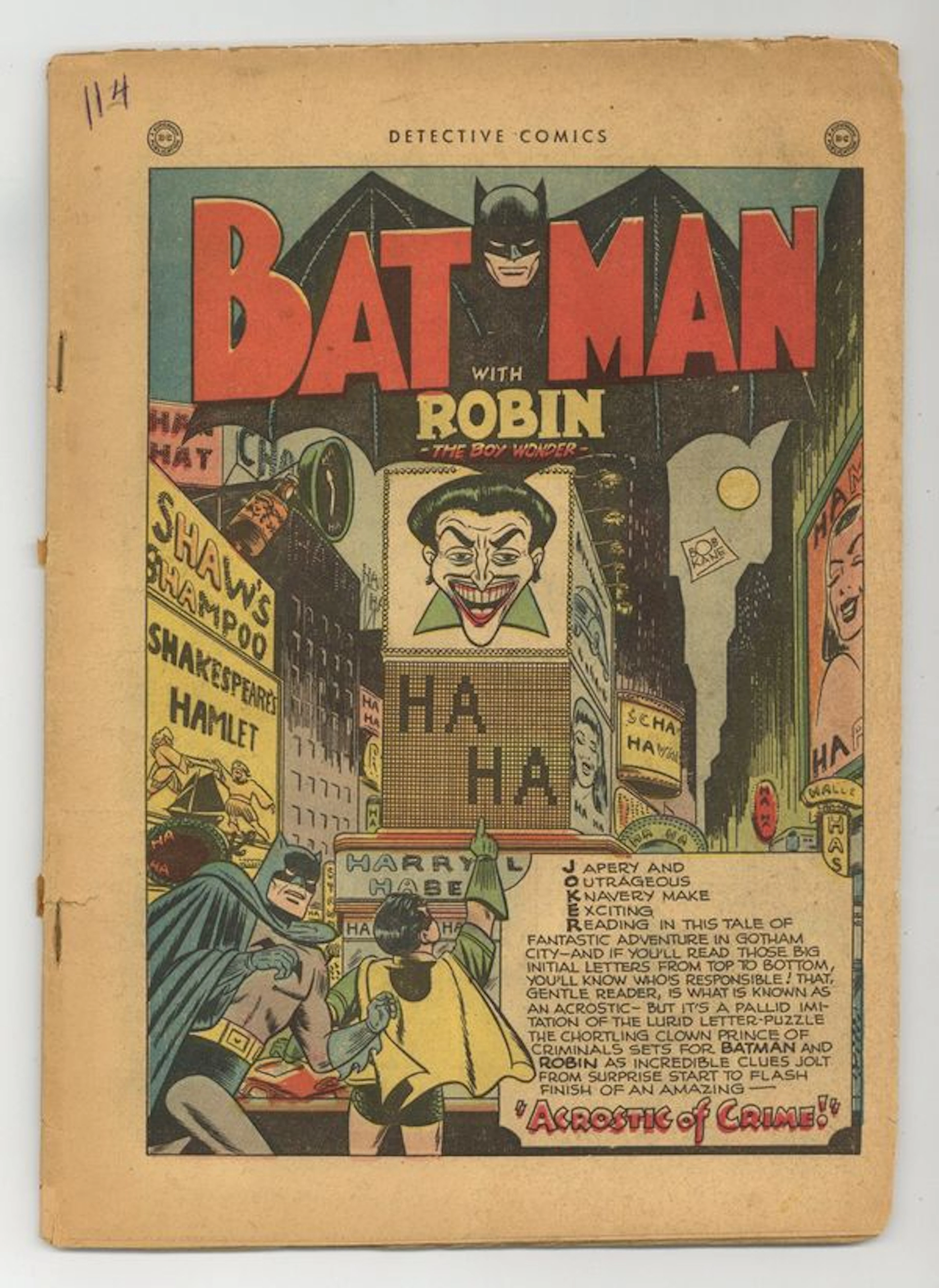 Detective Comics (1937 1st Series) 114 0.3