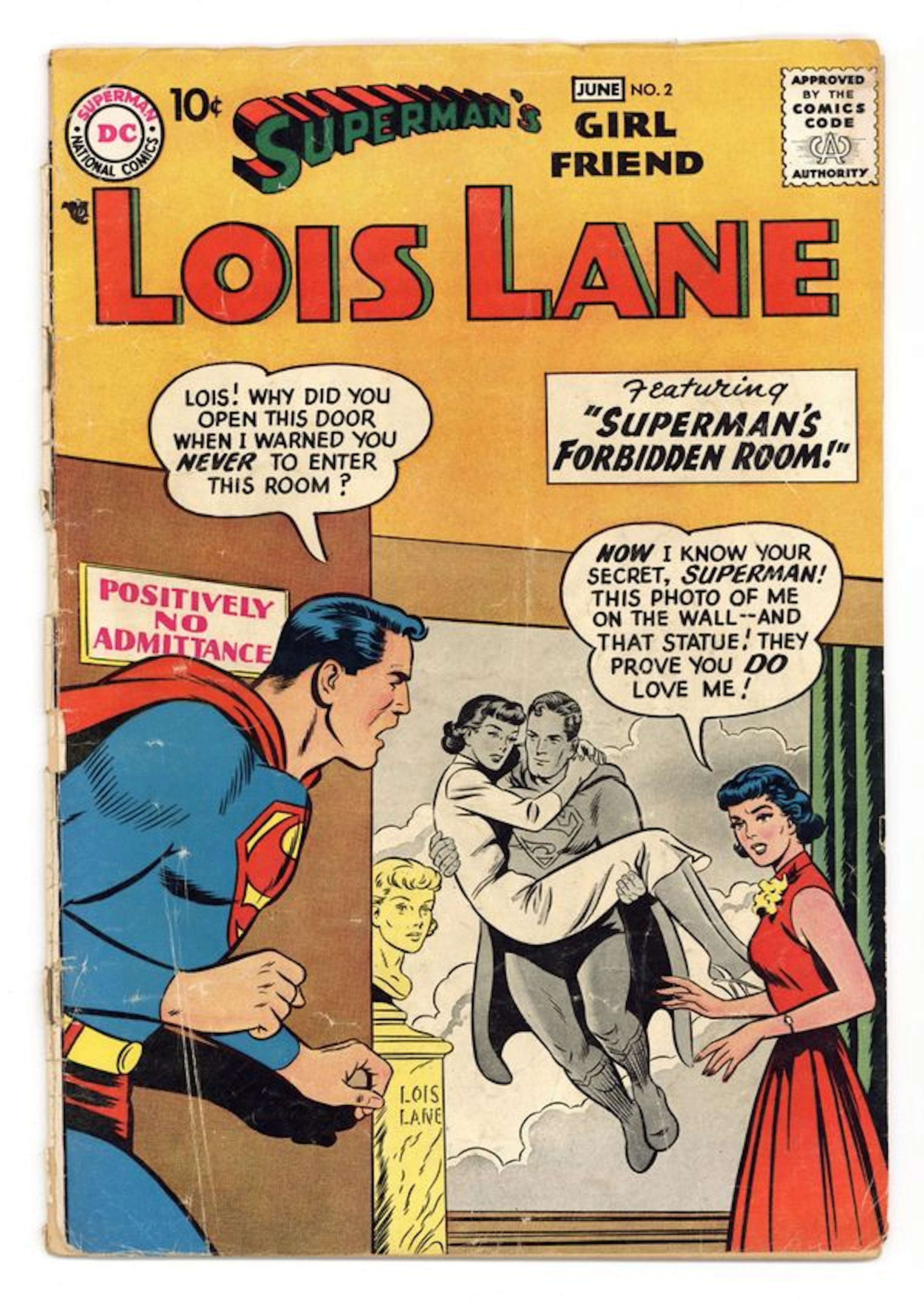 Superman's Girlfriend Lois Lane (1958) 2 GD- 1.8