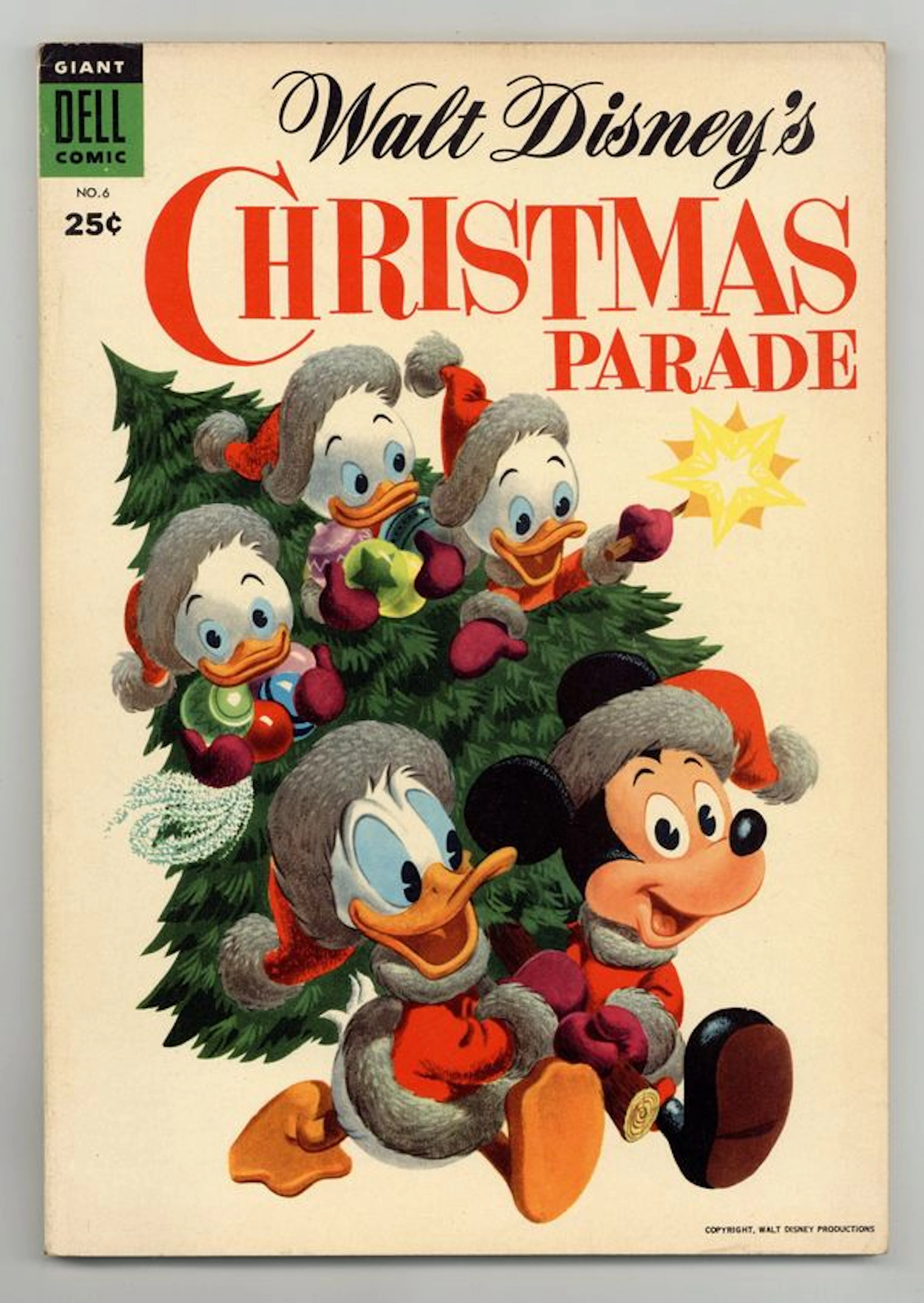 Dell Giant Christmas Parade (1949-1958 Dell) 6 VG/FN 5.0