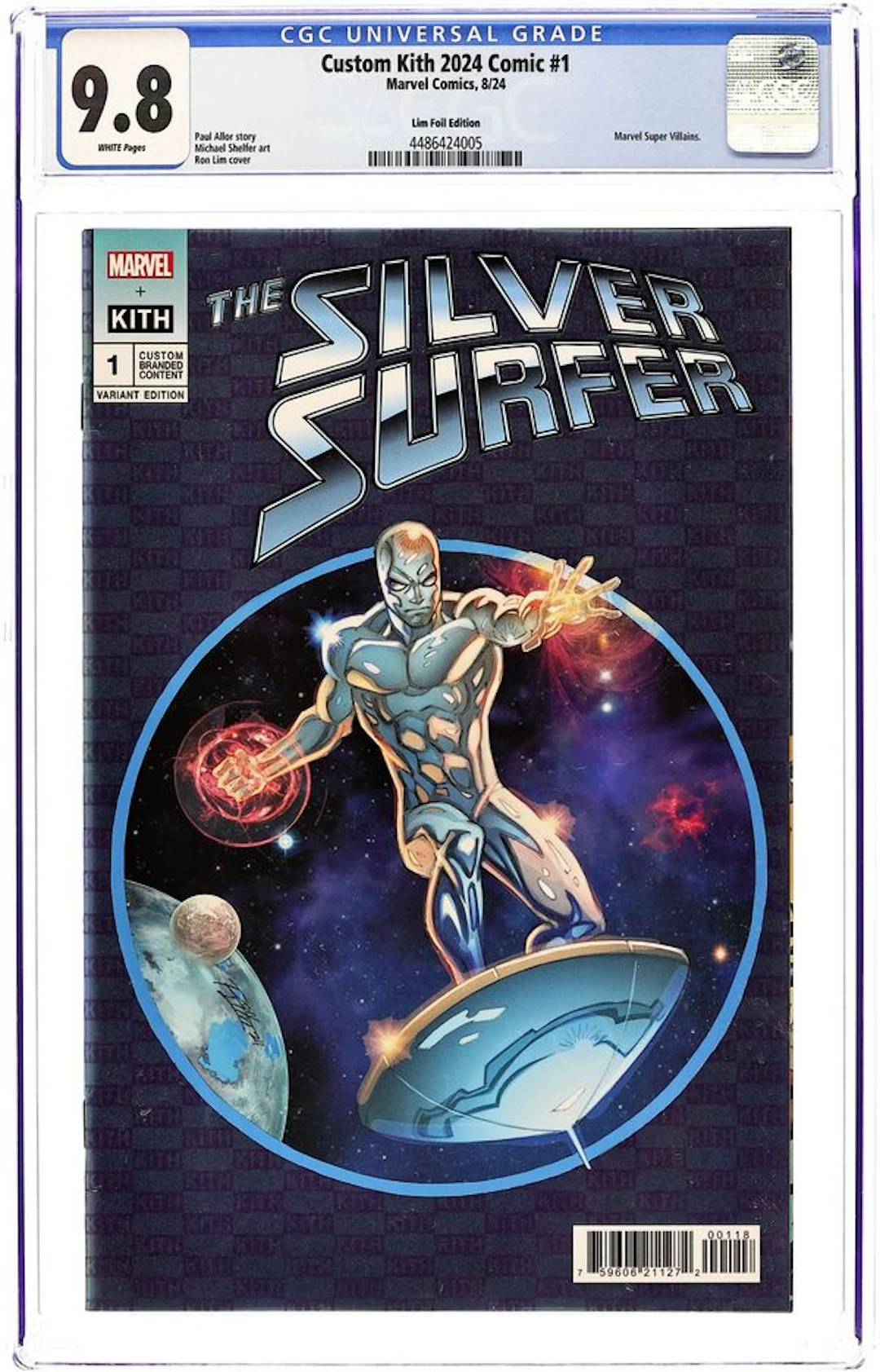 Custom Kith 2024 Comics (2024 Marvel) 1LIM.FOIL CGC 9.8