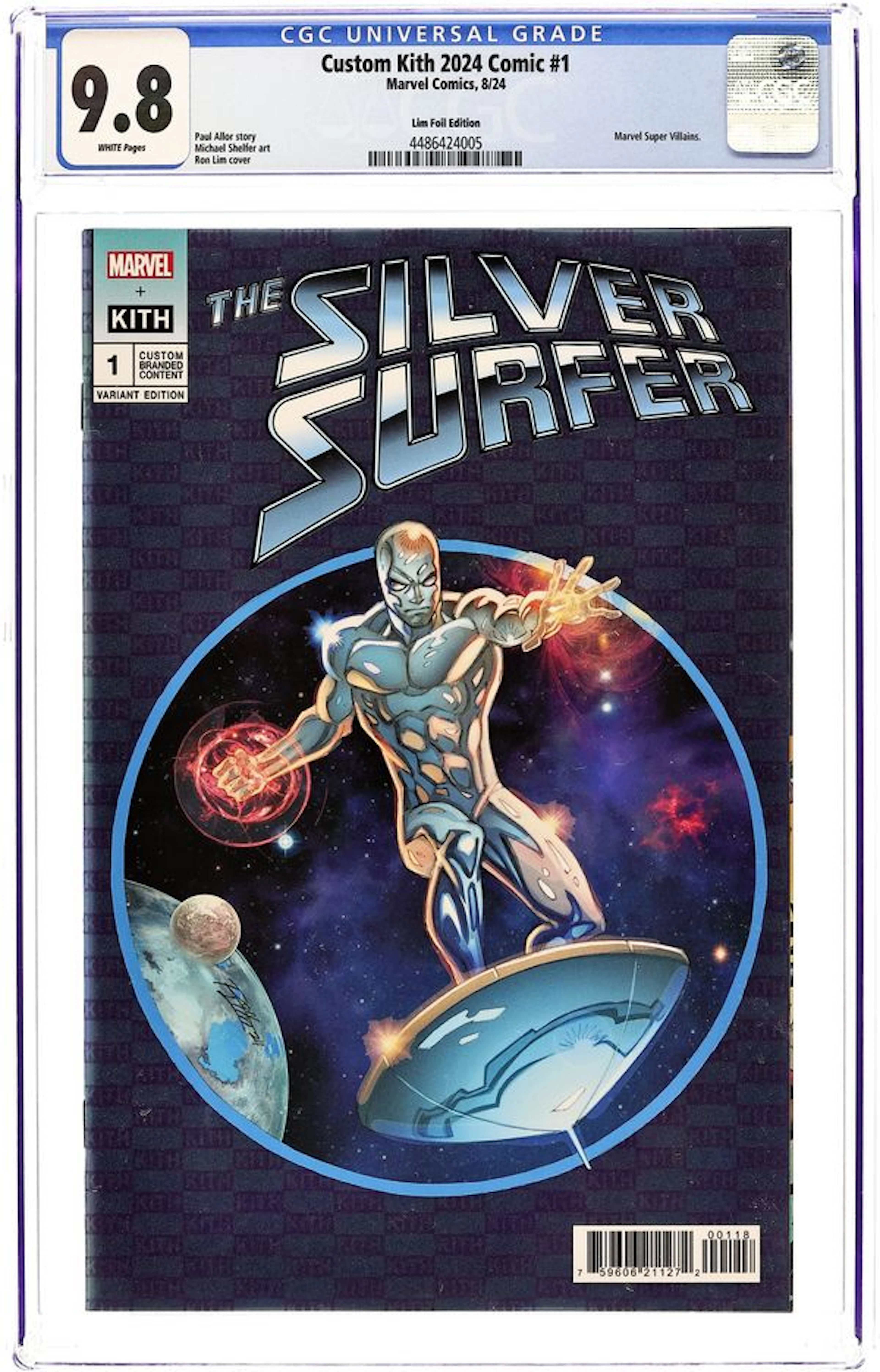 Custom Kith 2024 Comics (2024 Marvel) 1LIM.FOIL CGC 9.8