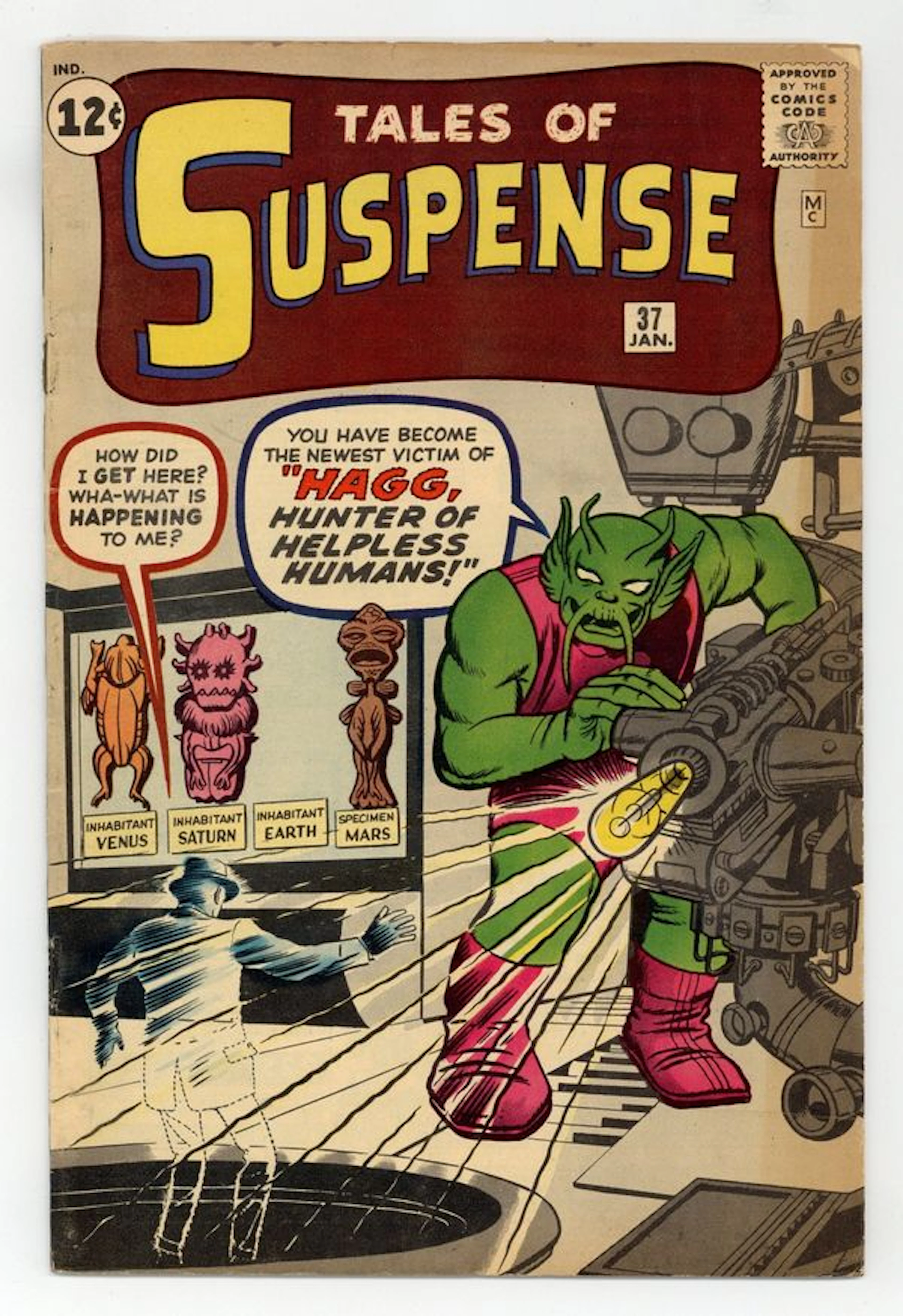 Tales of Suspense (1959) 37 VG 4.0