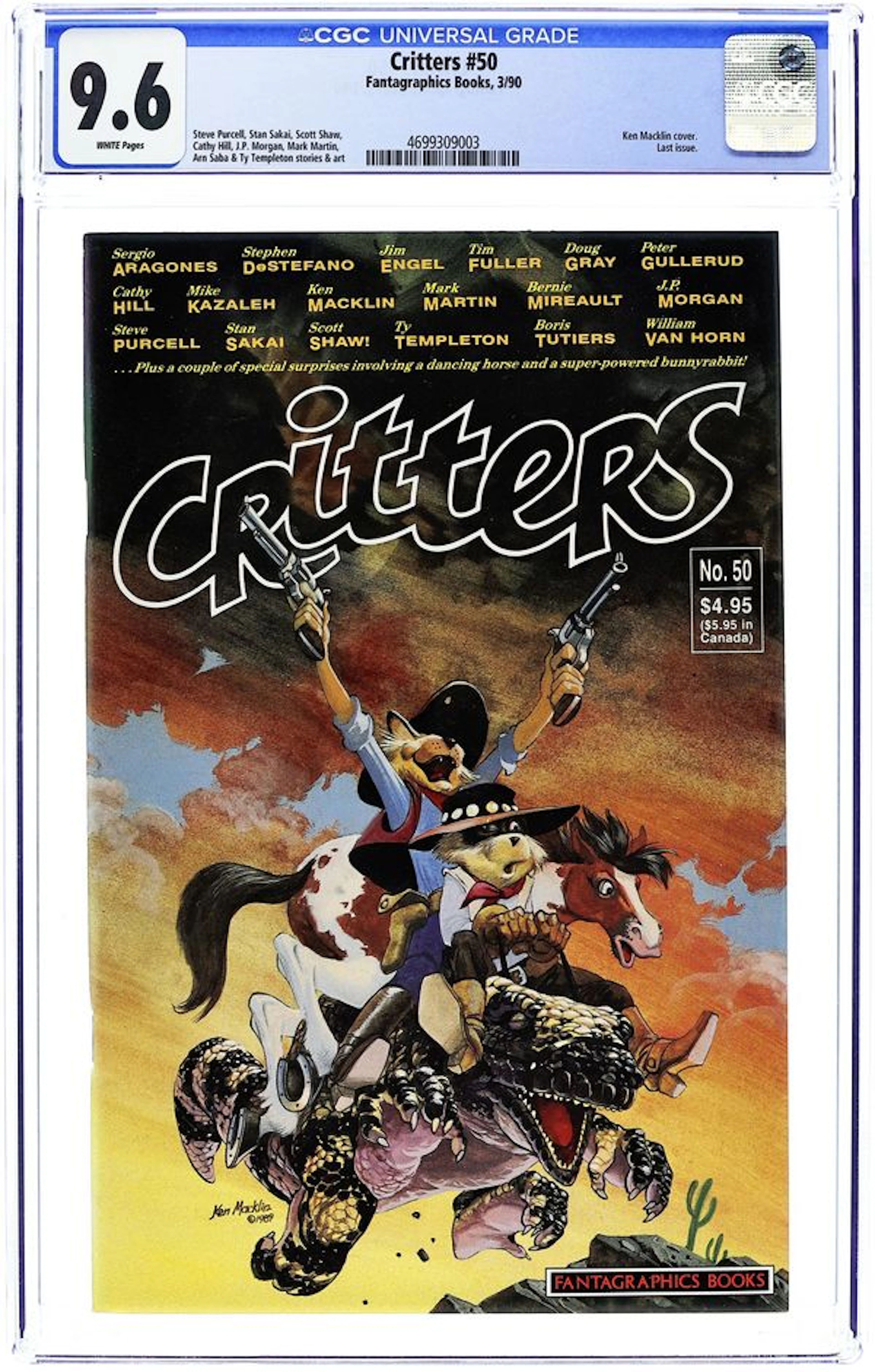 Critters (1986) 50 CGC 9.6