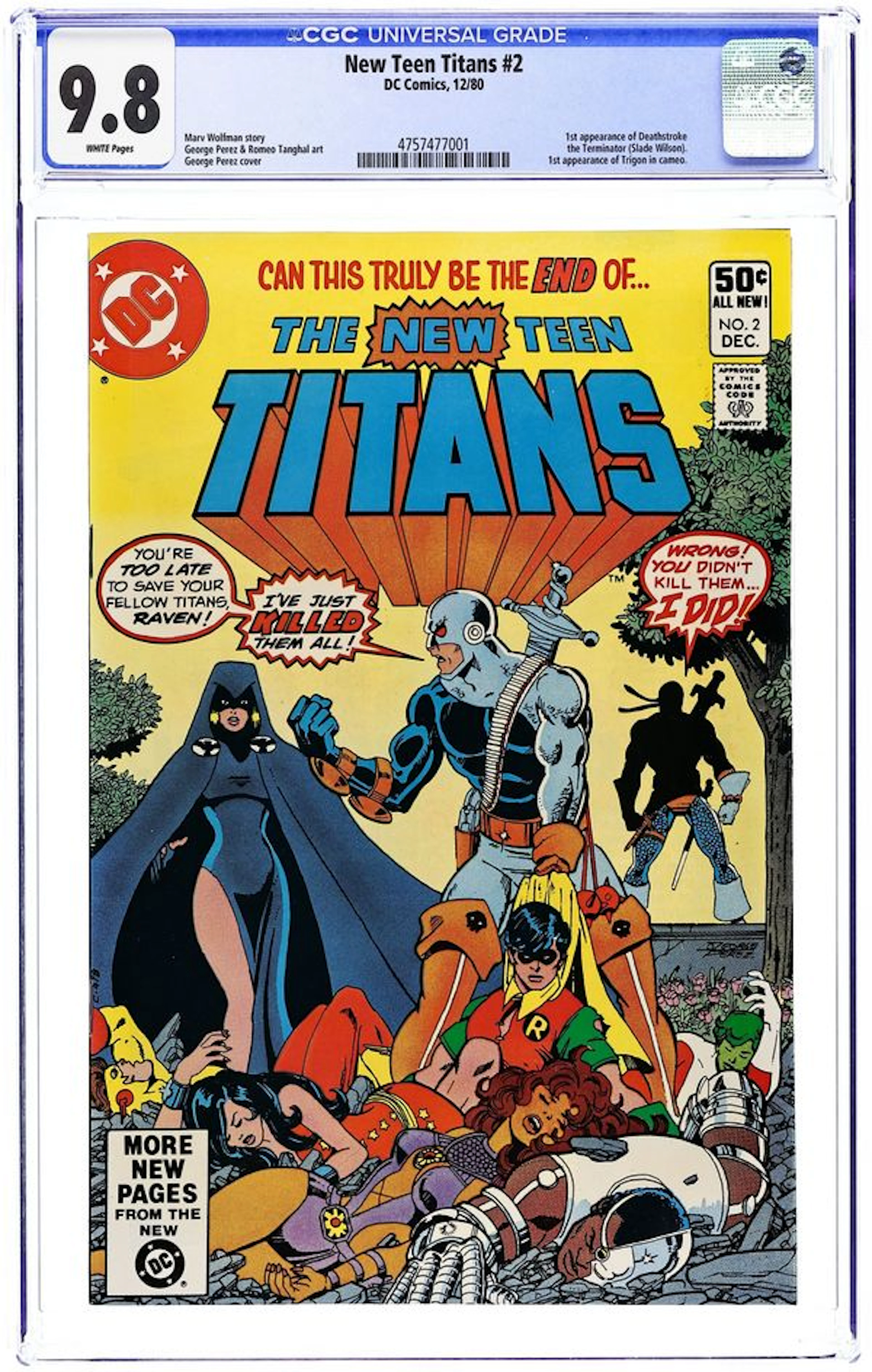 New Teen Titans (1980) (Tales of ...) 2D CGC 9.8