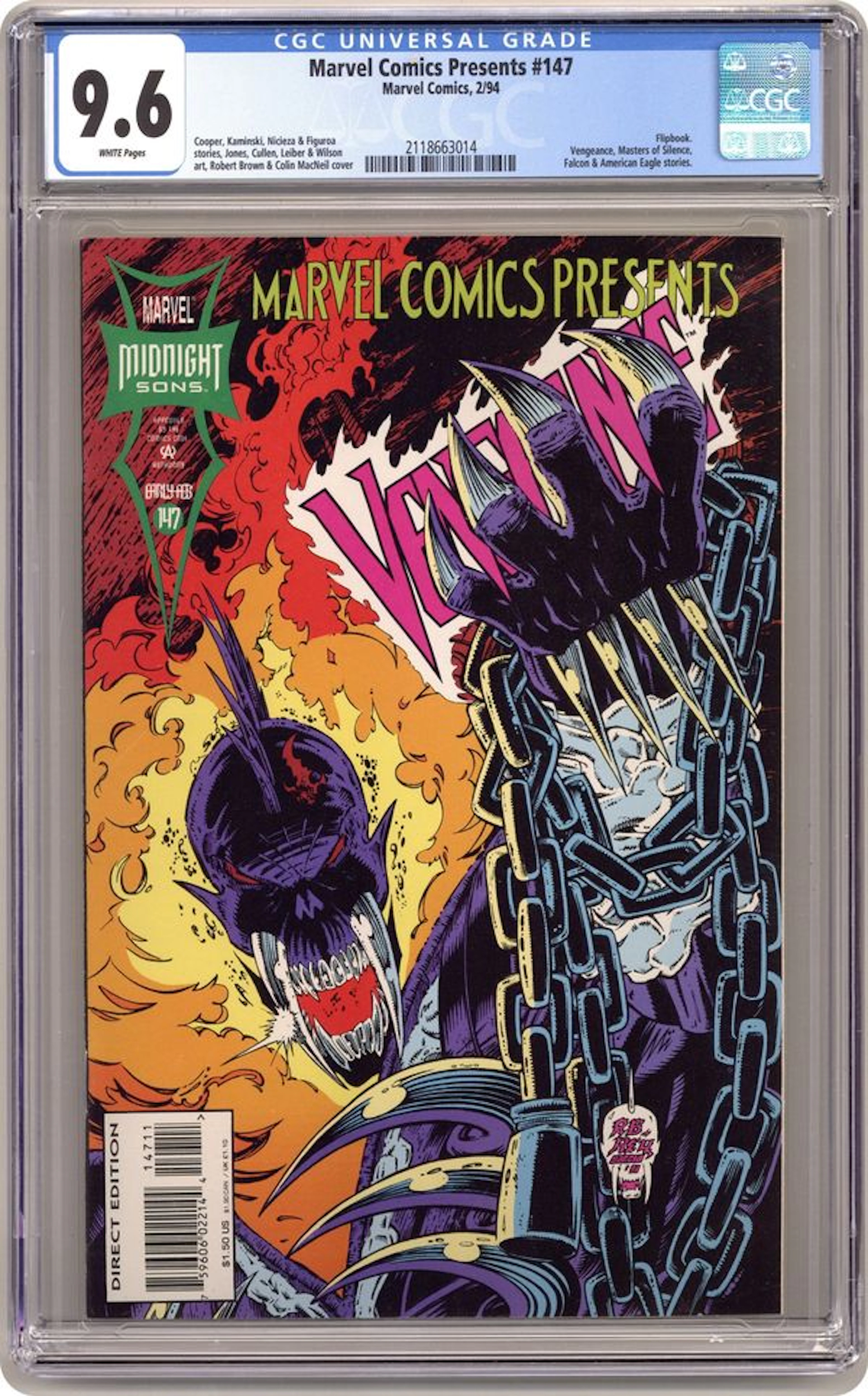 Marvel Comics Presents (1988) 147 CGC 9.6