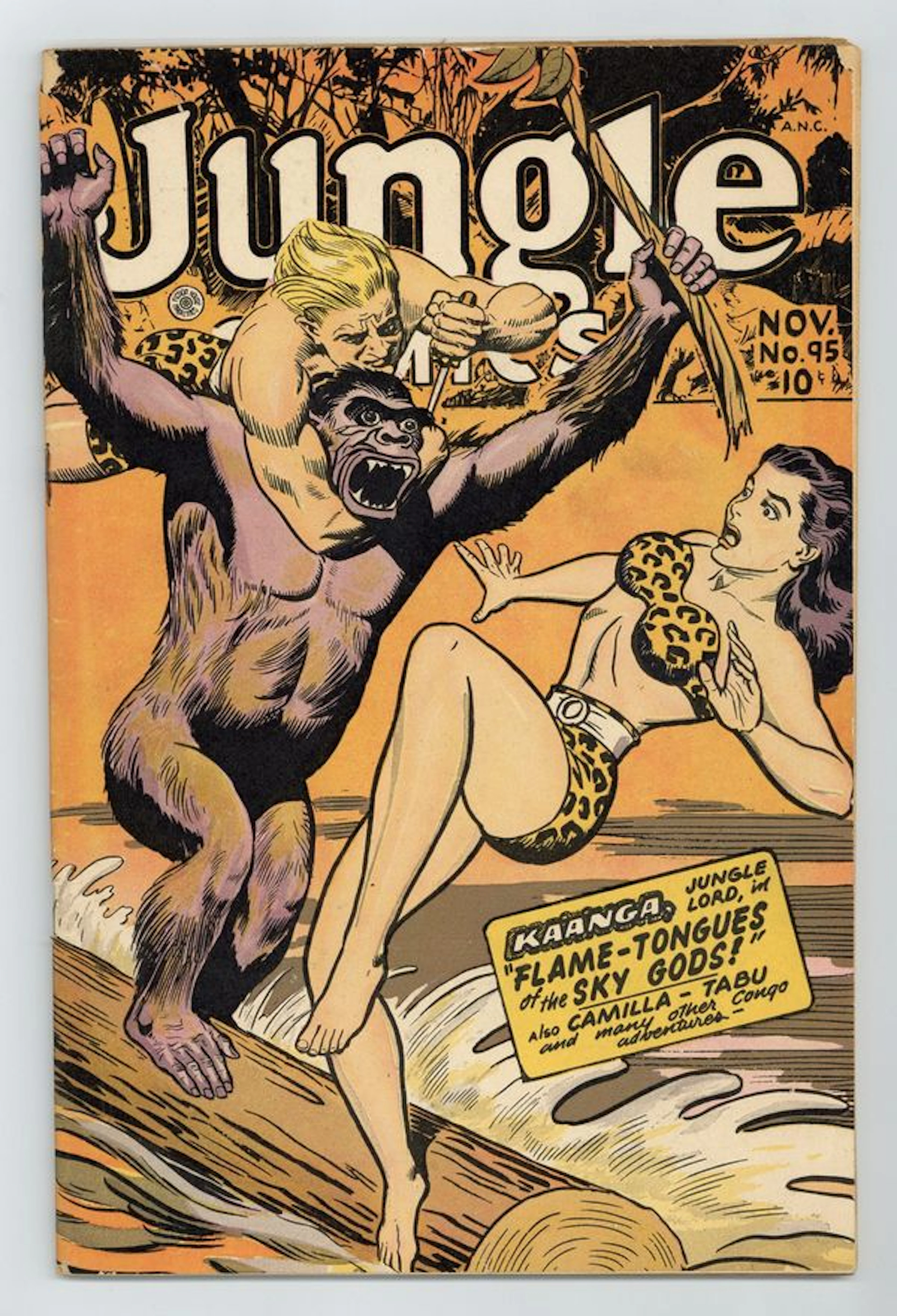 Jungle Comics (1940 Fiction House) 95 VG 4.0
