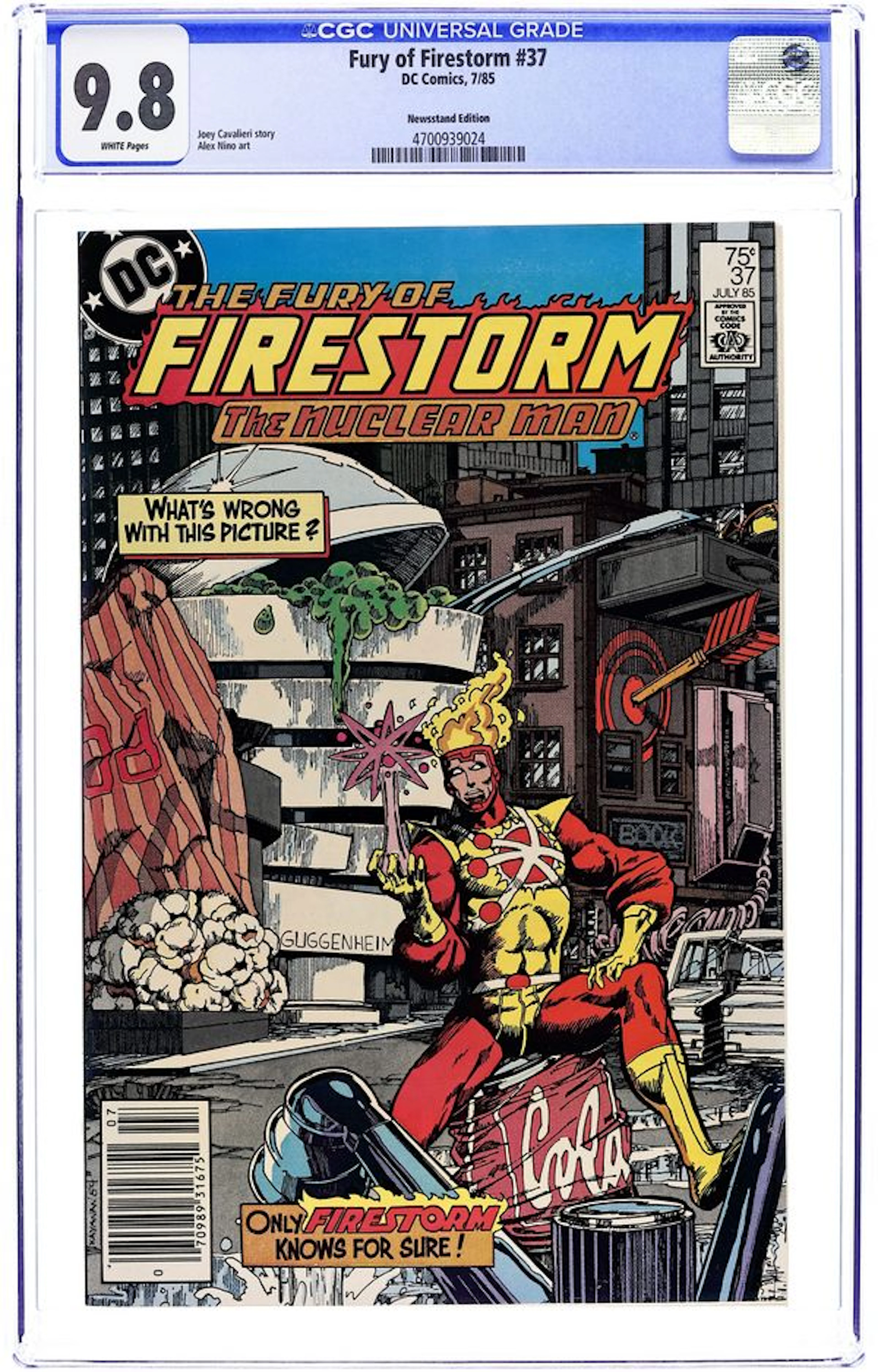 Firestorm (1982 2nd Series) 37N CGC 9.8