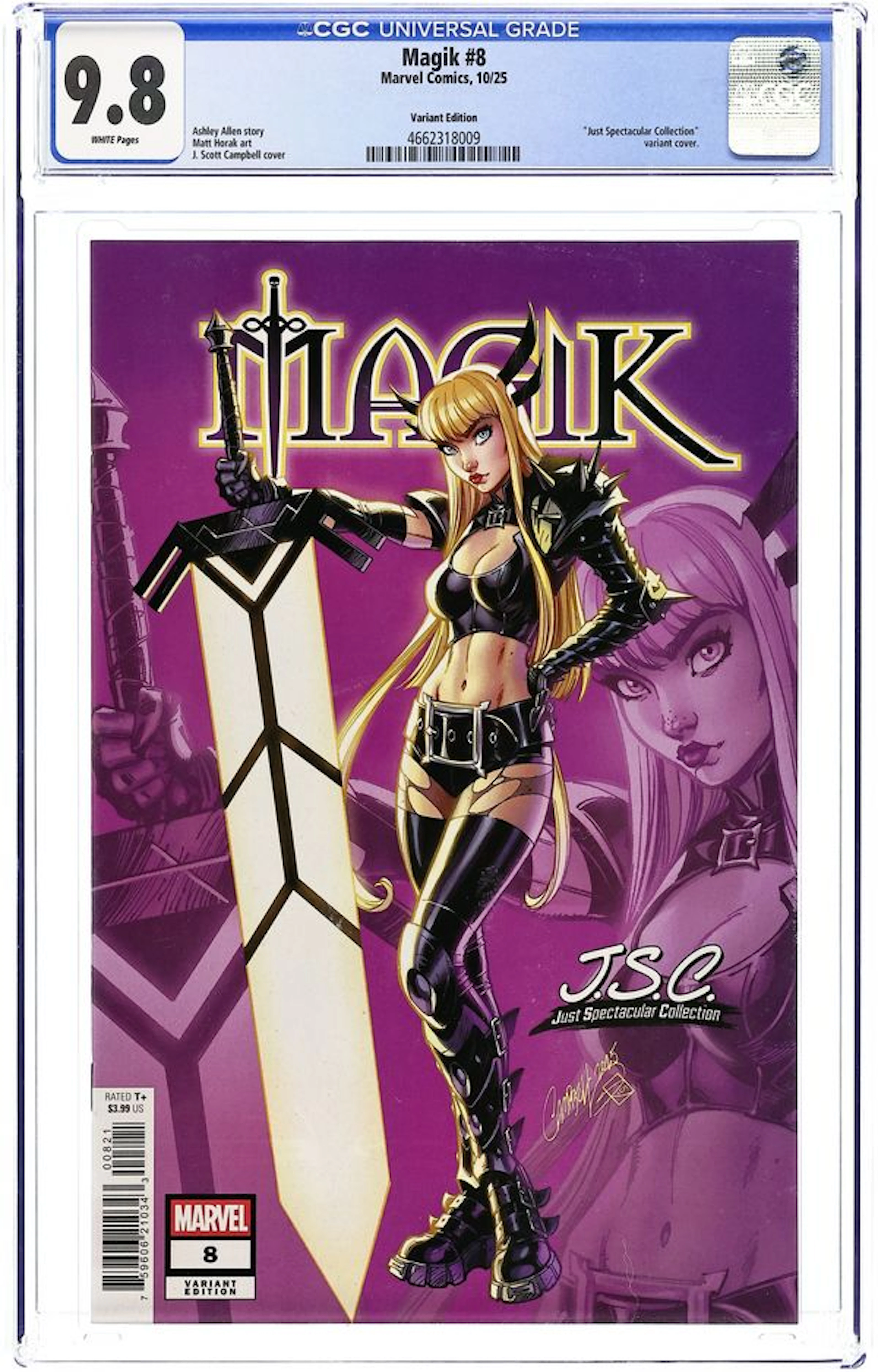 Magik (2025 Marvel) 8B CGC 9.8