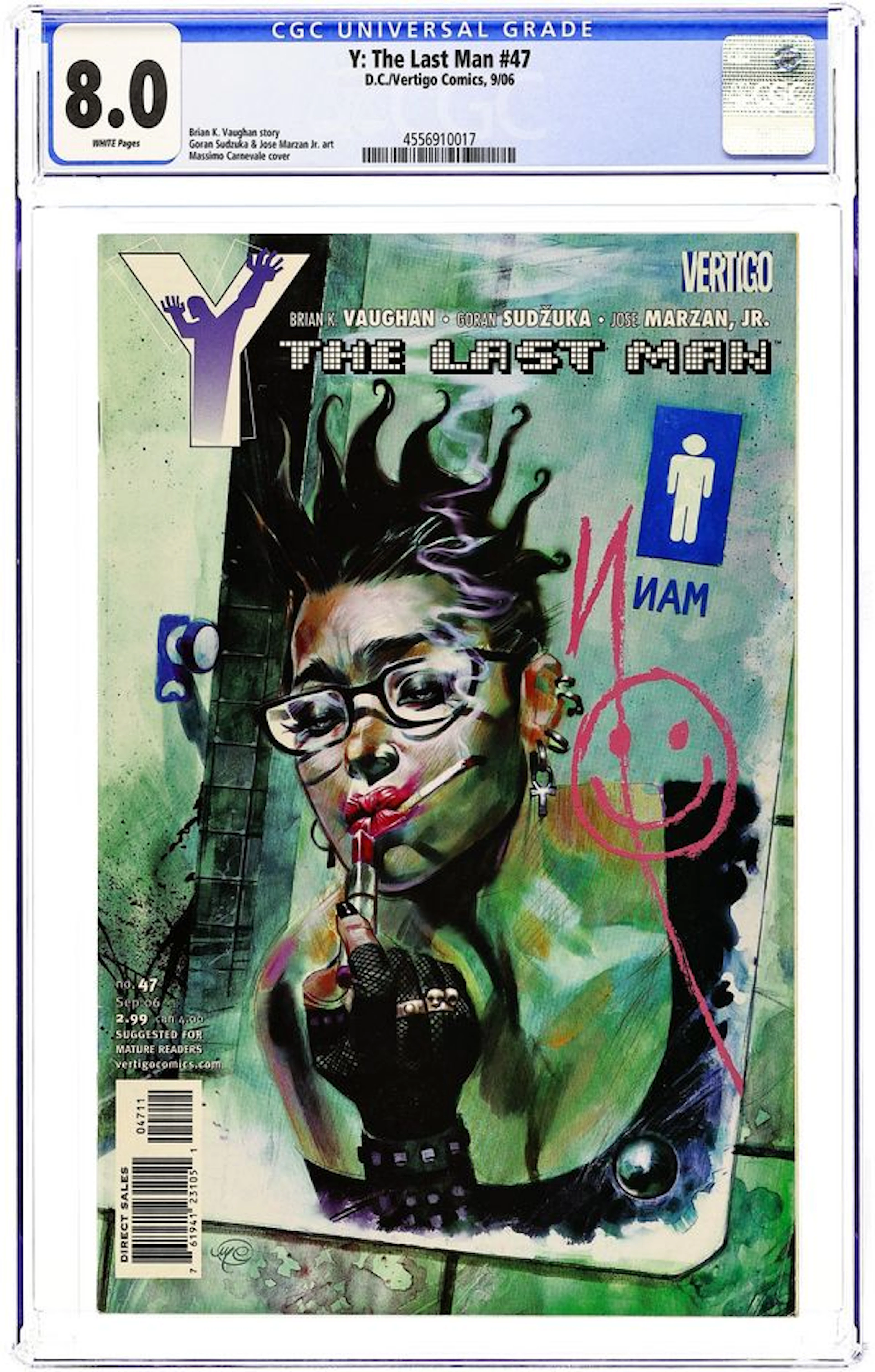 Y the Last Man (2002) 47 CGC 8.0