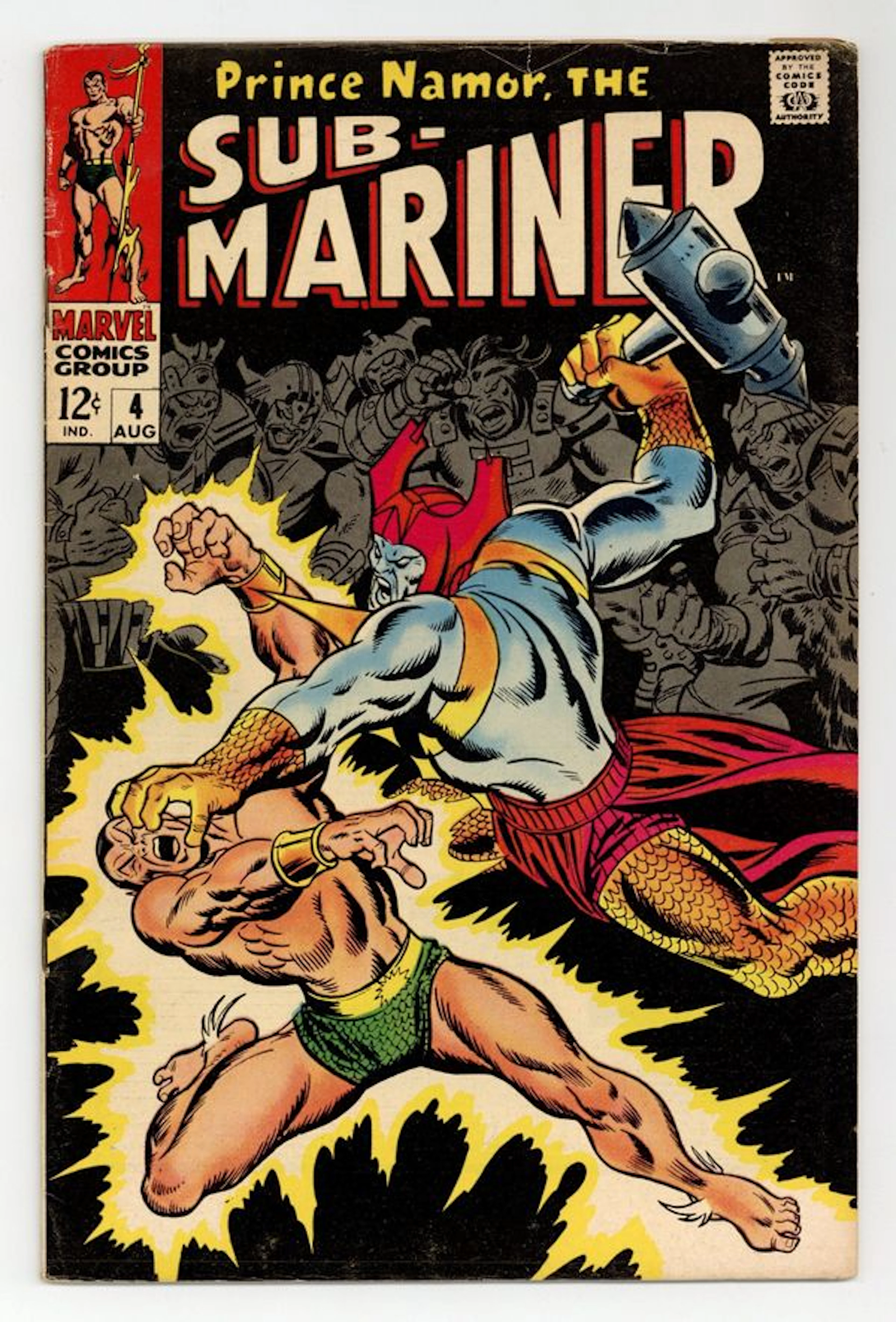 Sub-Mariner (1968 1st Series) 4 VG/FN 5.0