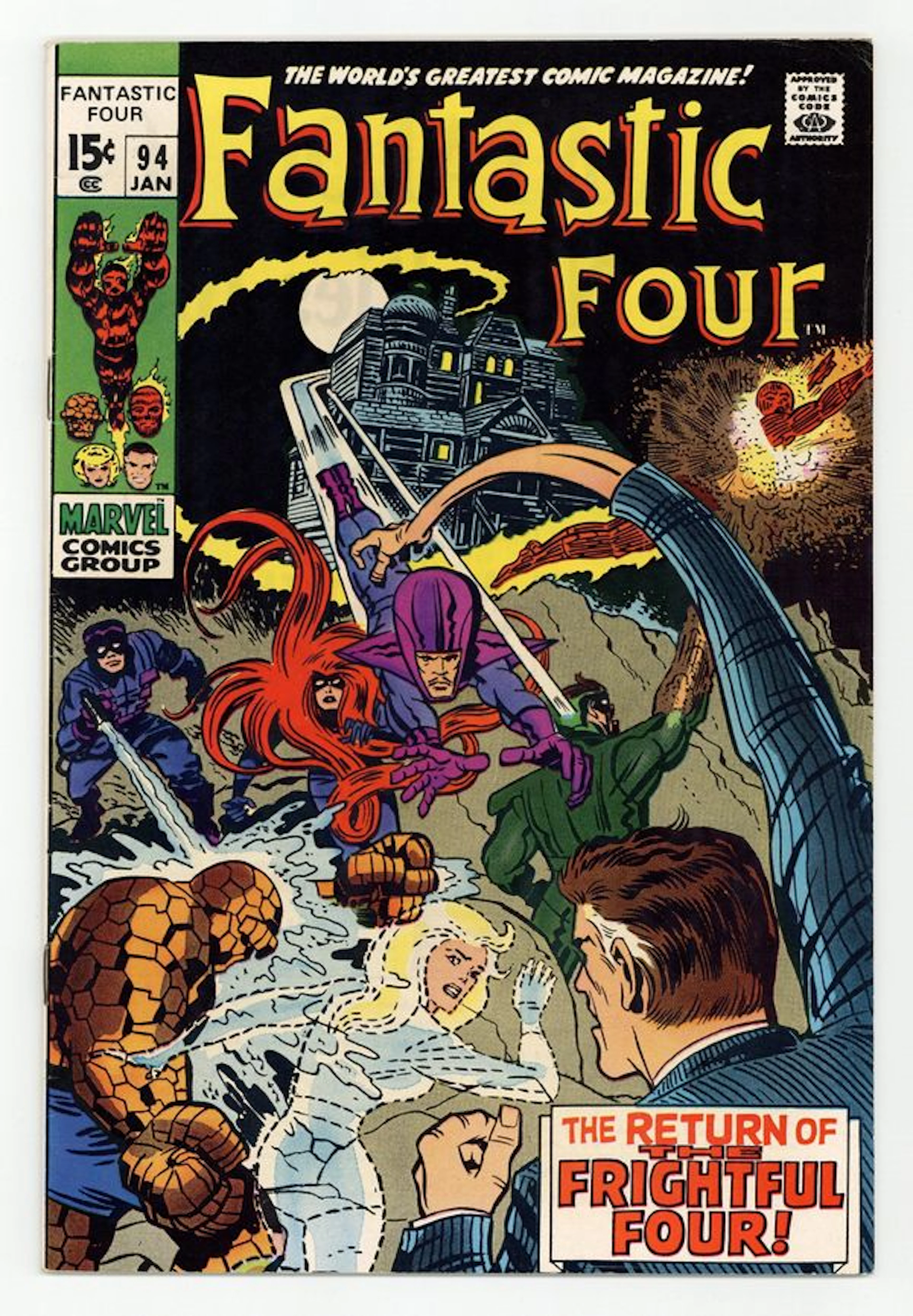 Fantastic Four (1961 1st Series) 94 FN/VF 7.0