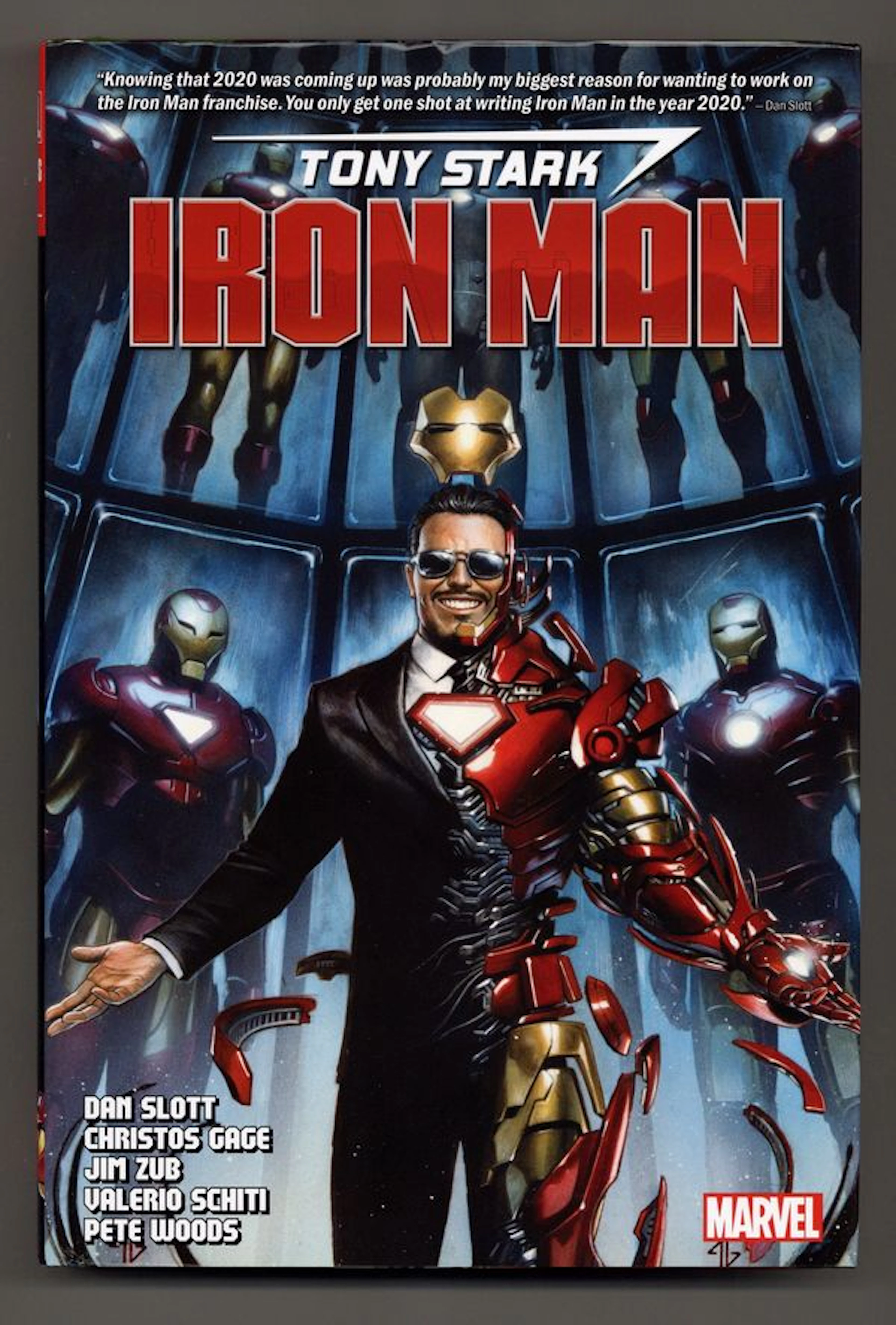 Tony Stark Iron Man Omnibus HC (2021 Marvel) By Dan Slott 1A-1ST VF+ 8.5