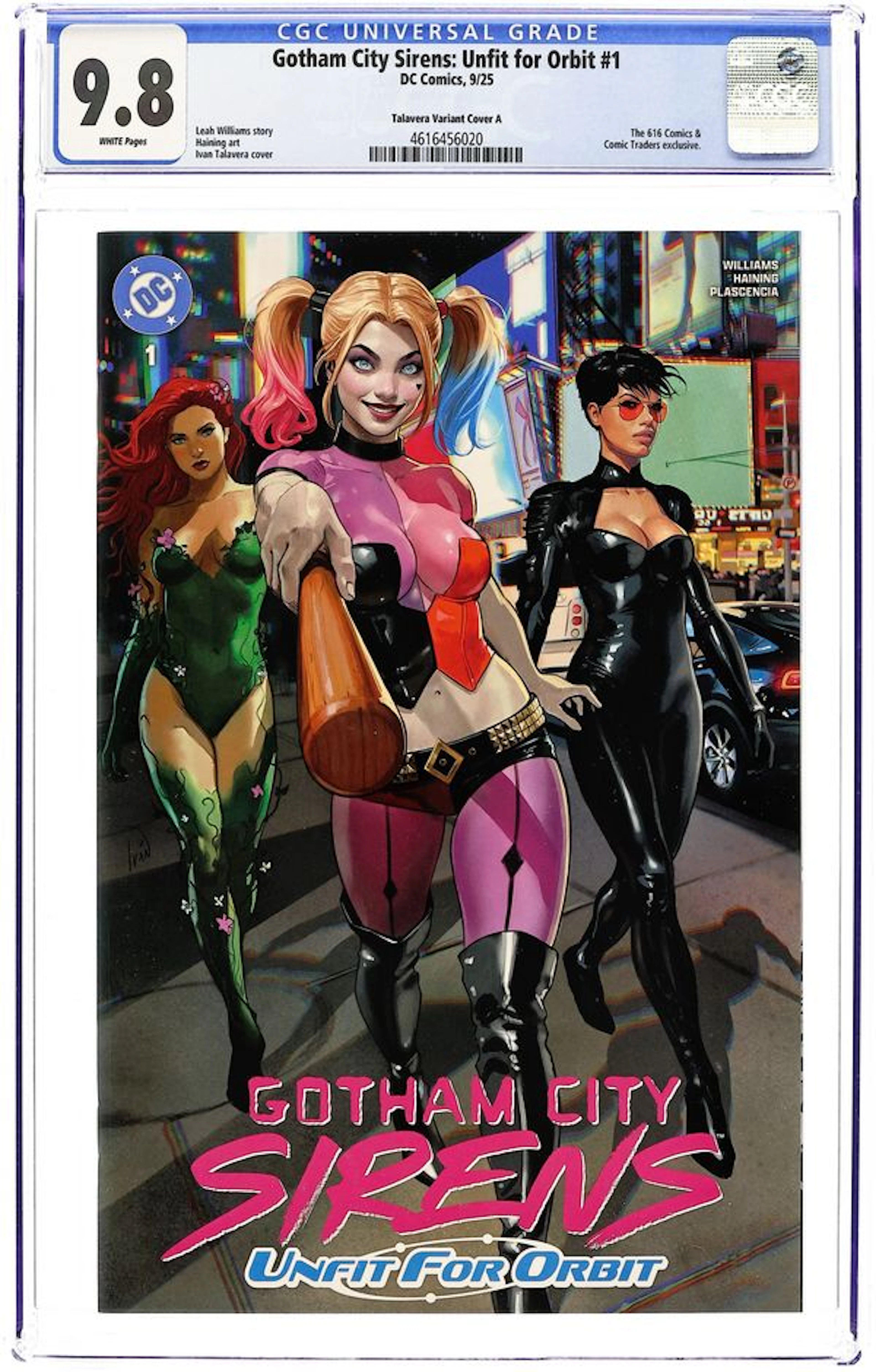 Gotham City Sirens Unfit for Orbit (2025 DC) 1THE616.A CGC 9.8