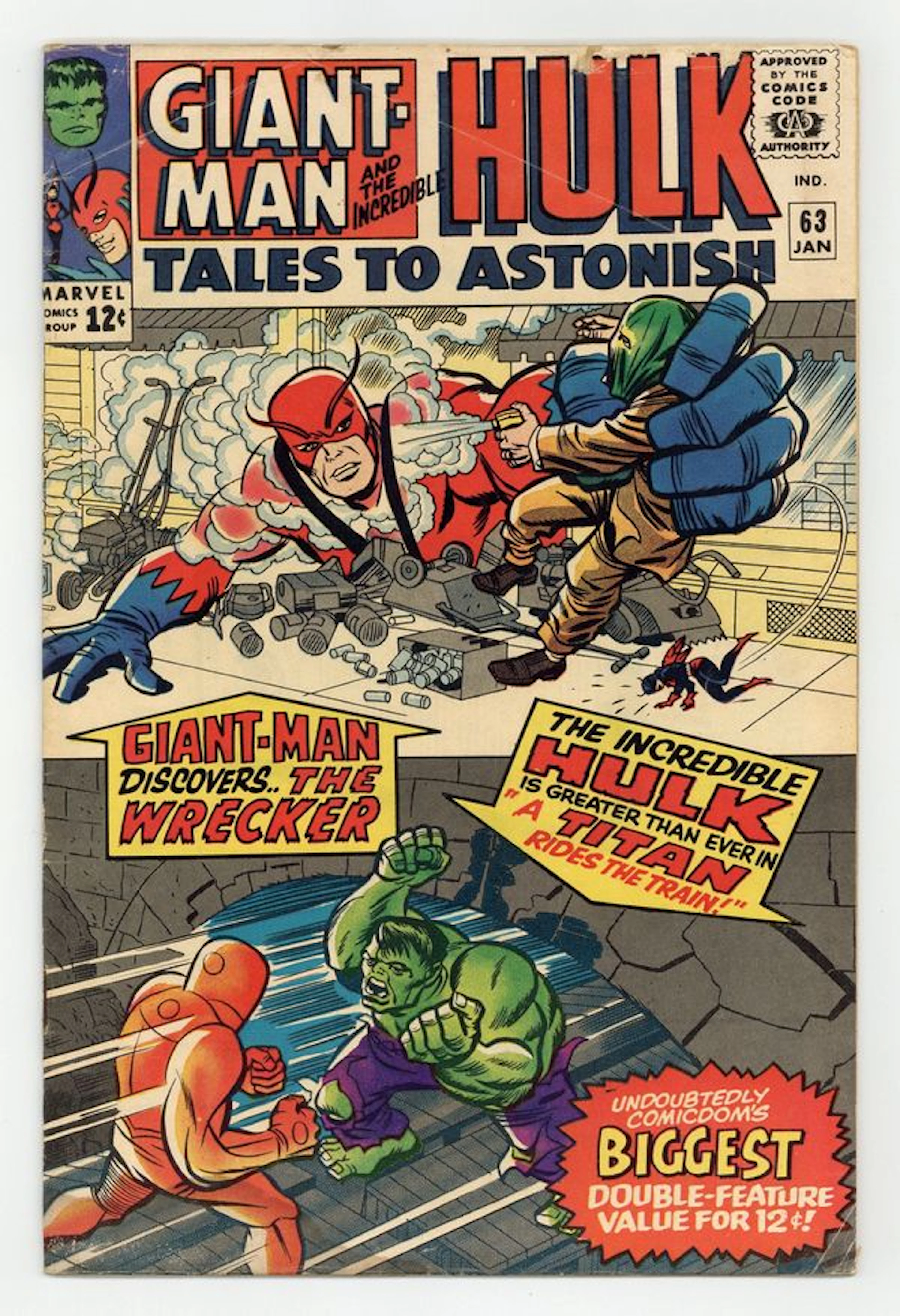 Tales to Astonish (1959-1968 1st Series) 63 GD 2.0