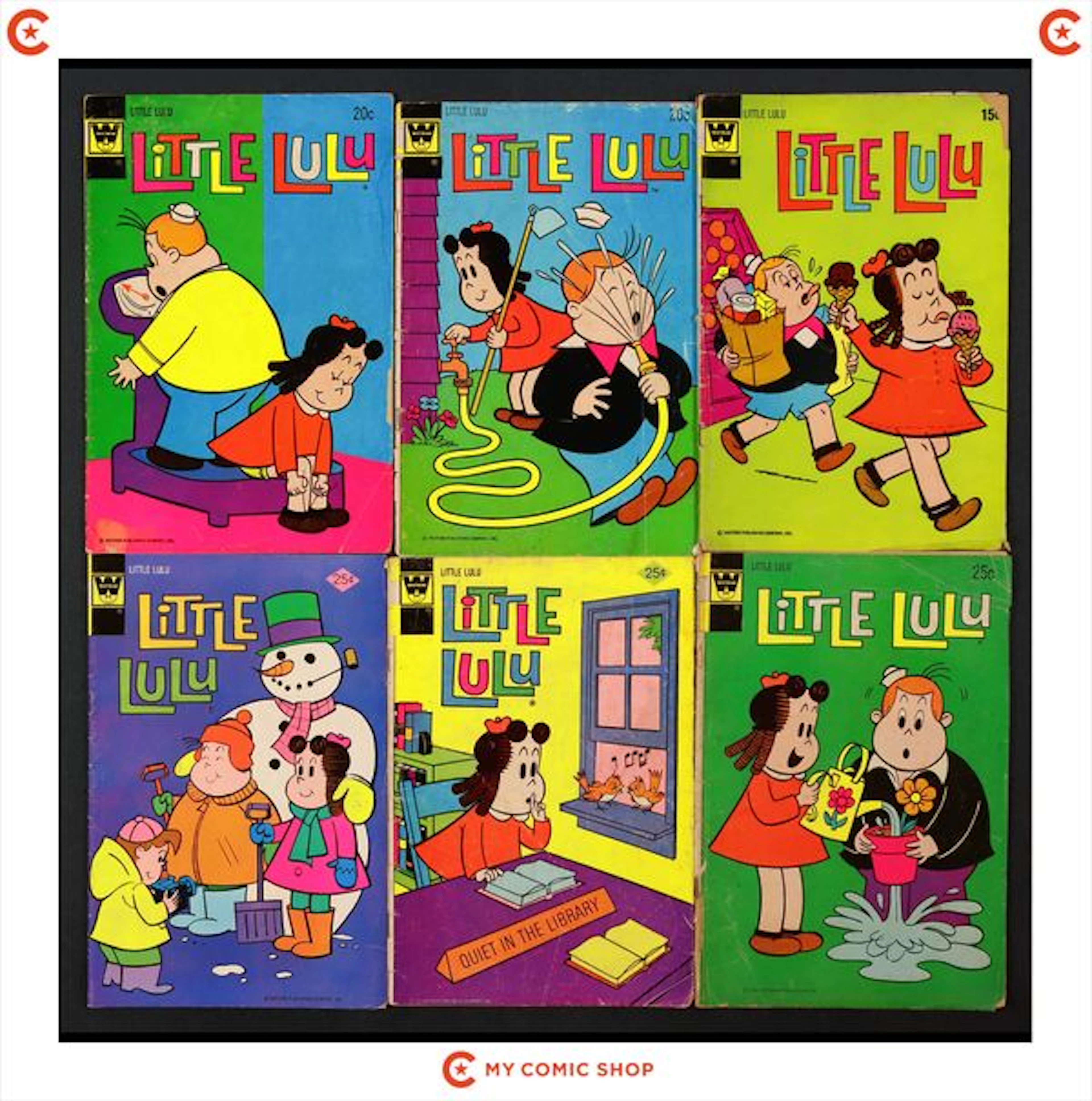 Little Lulu Lot of 9