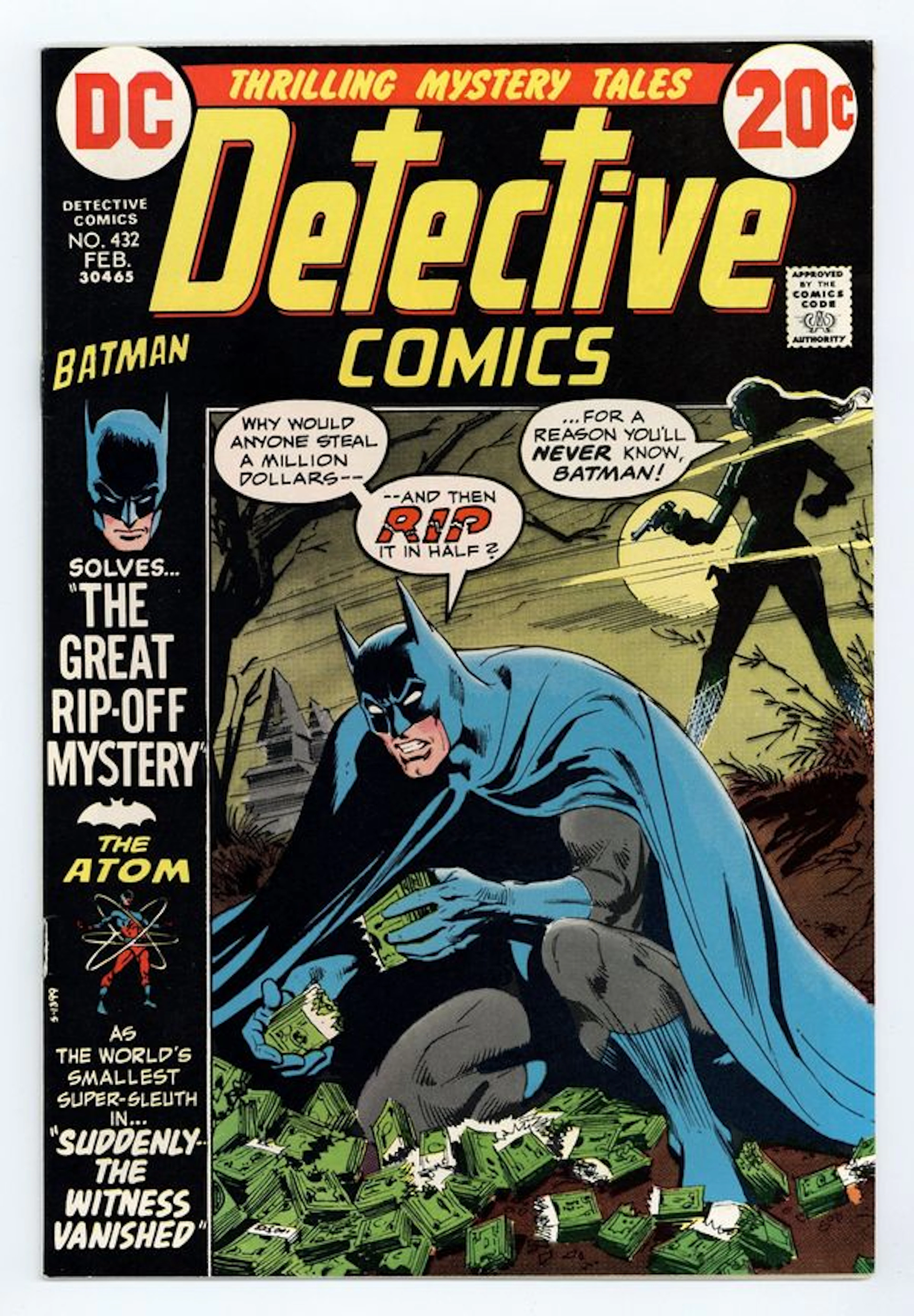 Detective Comics (1937 1st Series) 432 FN/VF 7.0