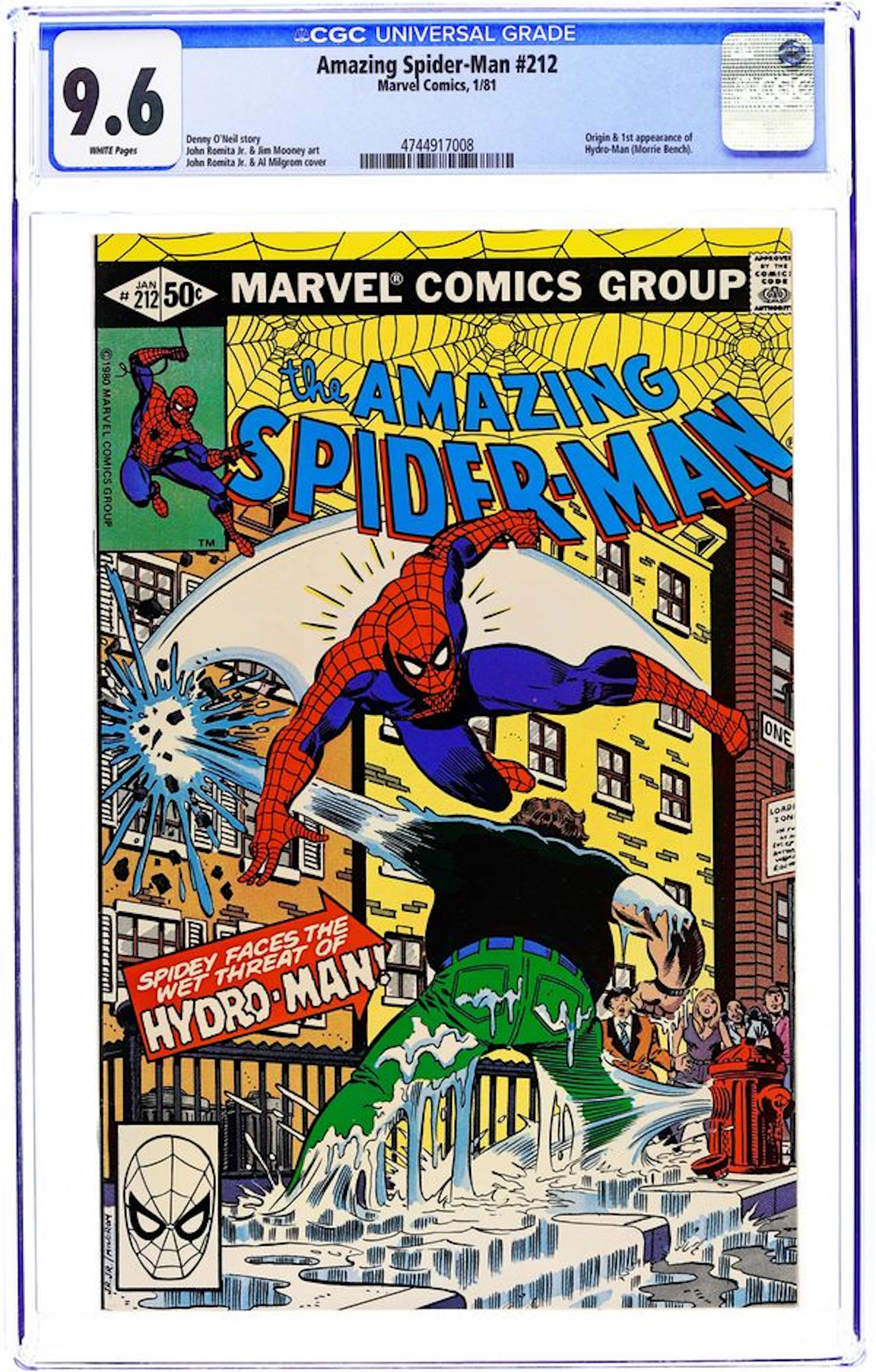 Amazing Spider-Man (1963 1st Series) 212 CGC 9.6