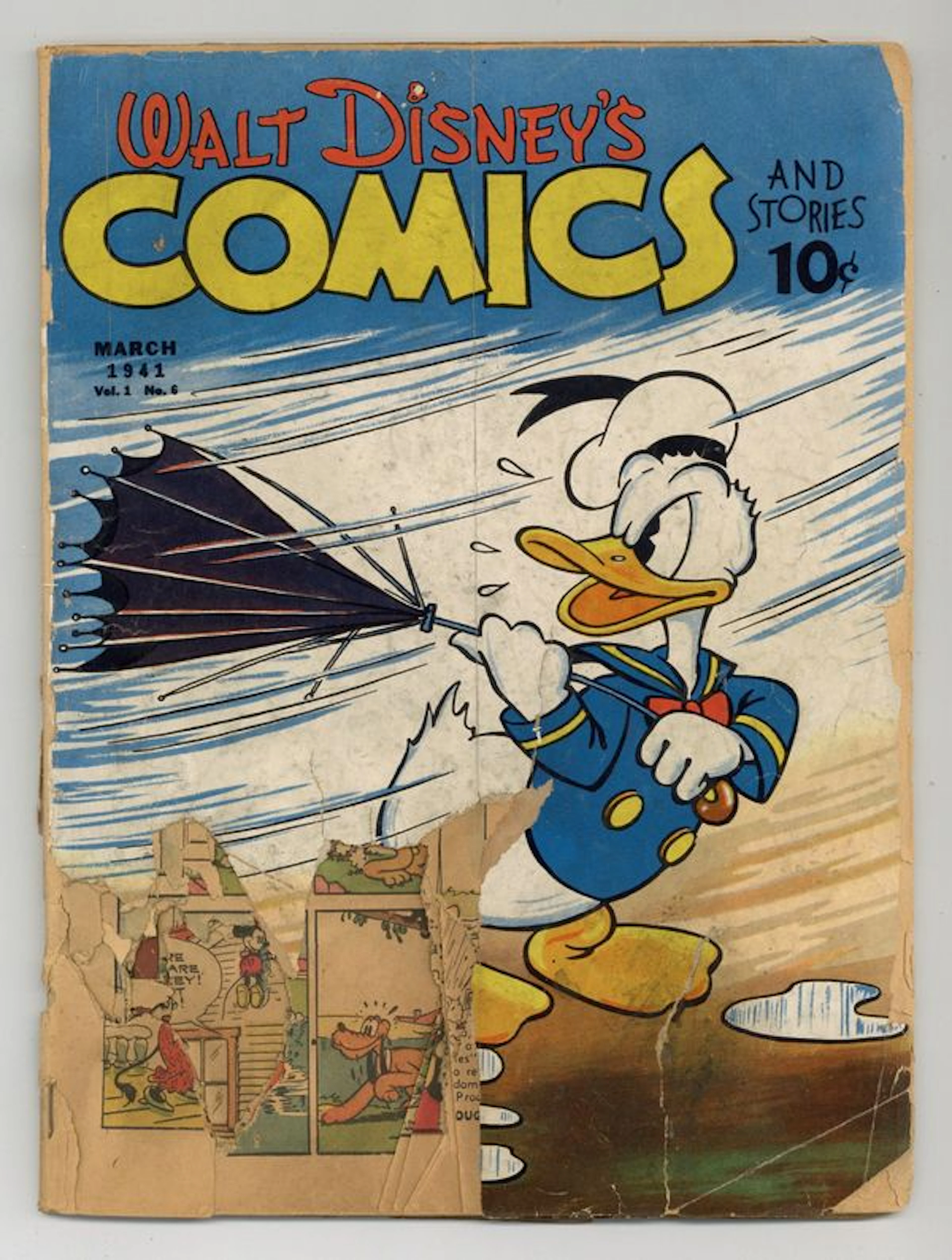 Walt Disney's Comics and Stories (1940 Dell/Gold Key/Gladstone) 6 PR 0.5