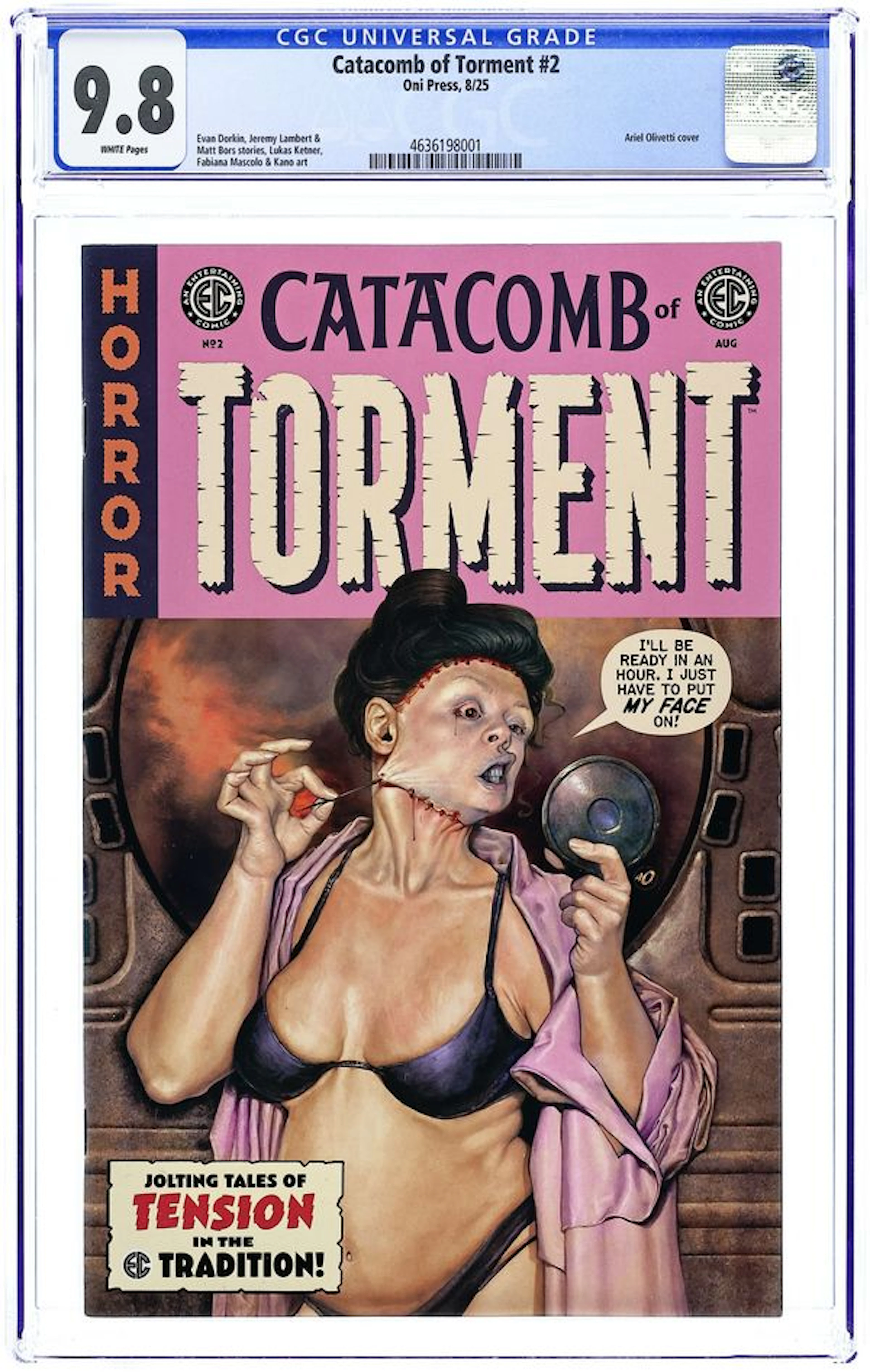EC Catacomb of Torment (2025 Oni Press) 2A CGC 9.8