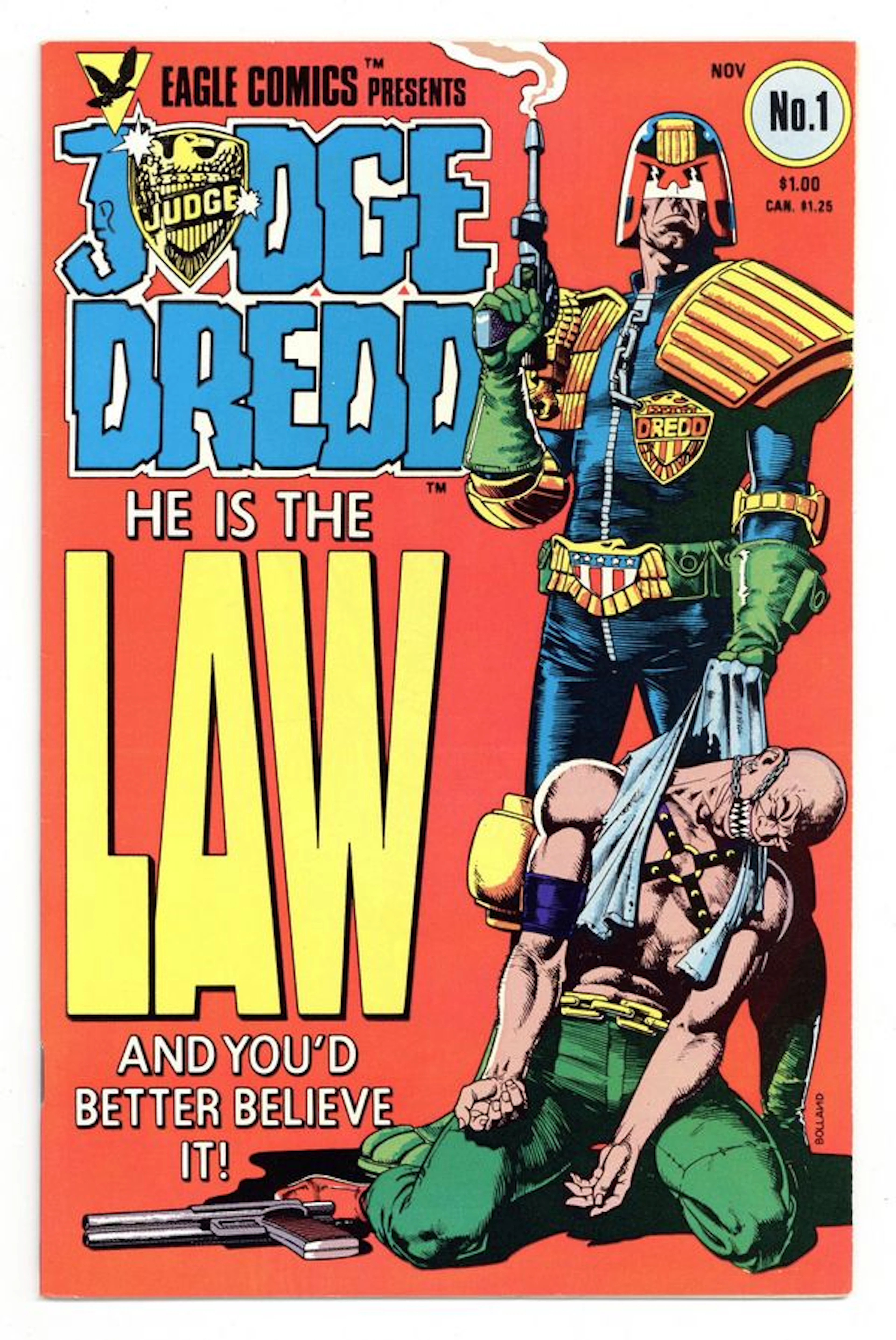 Judge Dredd (1983 Eagle/Quality) 1 FN