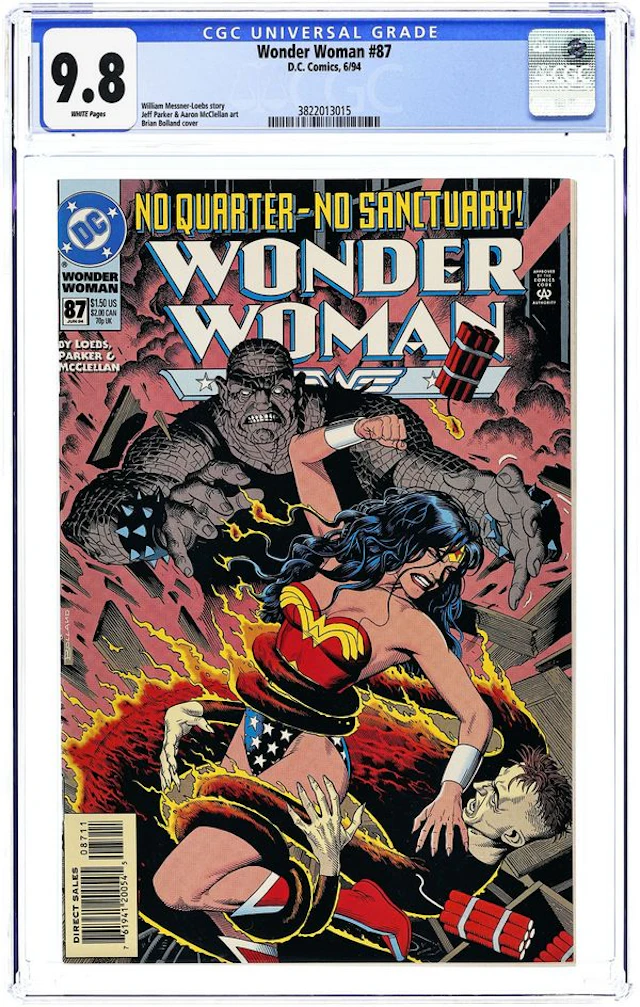 Wonder Woman (1987 2nd Series) 87 CGC 9.8