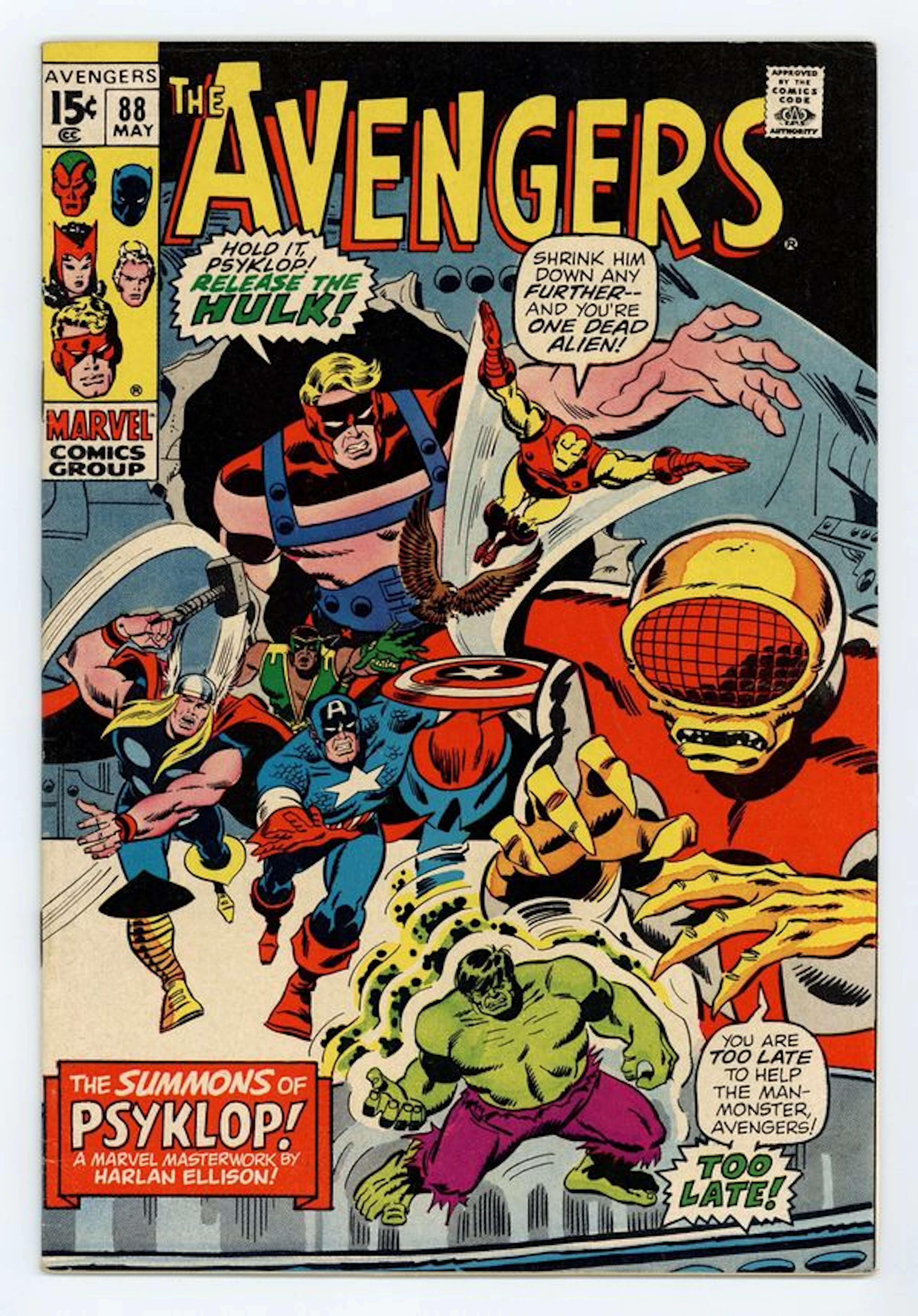 Avengers (1963 1st Series) 88 FN- 5.5