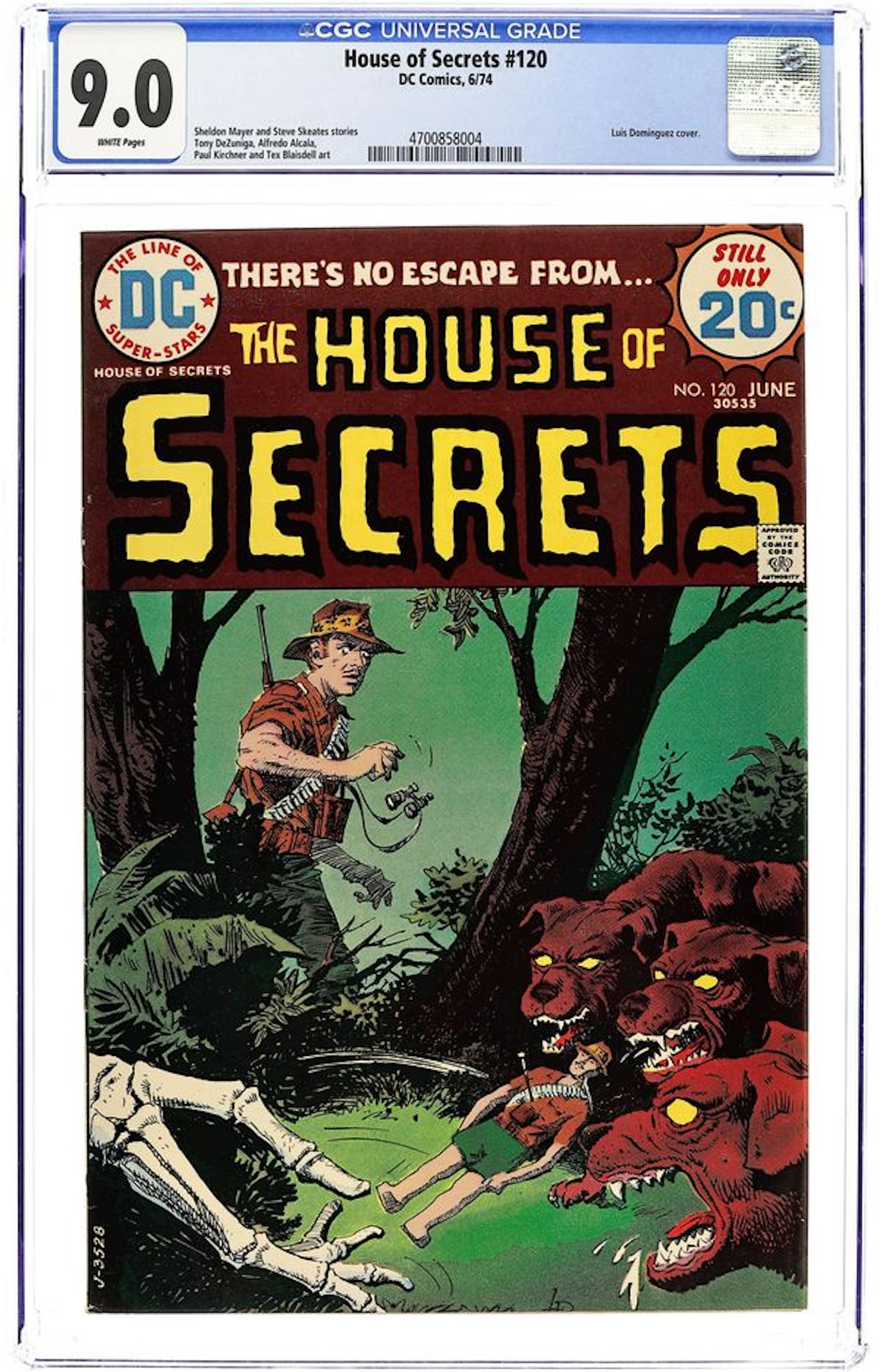 House of Secrets (1956 1st Series) 120 CGC 9.0