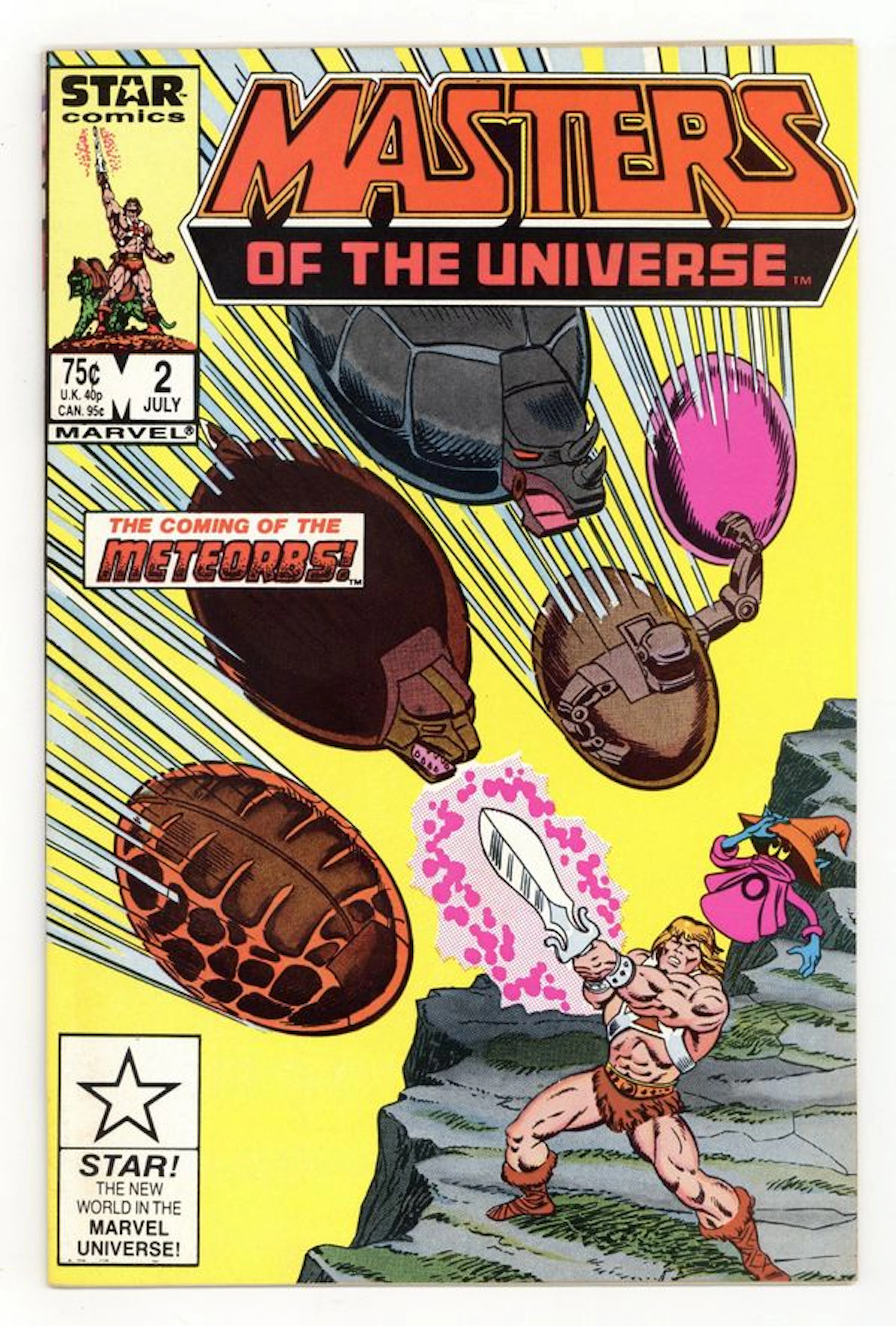 Masters of the Universe (1986 Marvel/Star Comics) 2 FN/VF 7.0