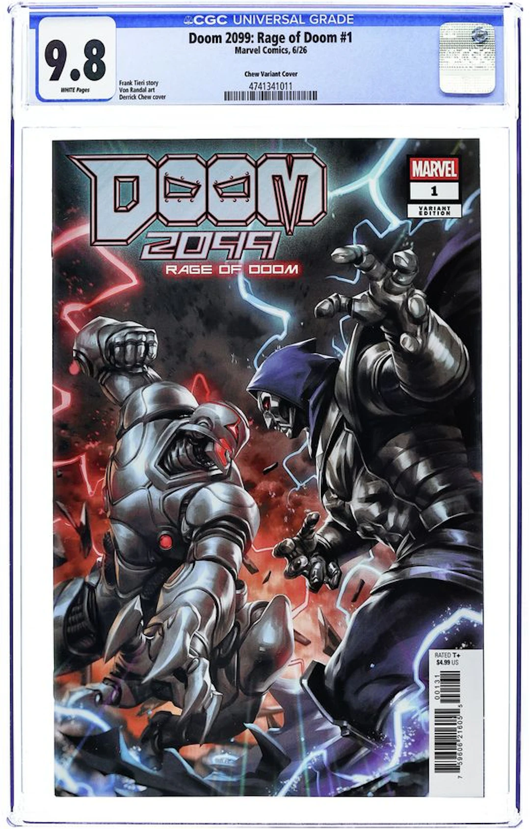 Doom 2099 Rage of Doom (2026 Marvel) 1C CGC 9.8