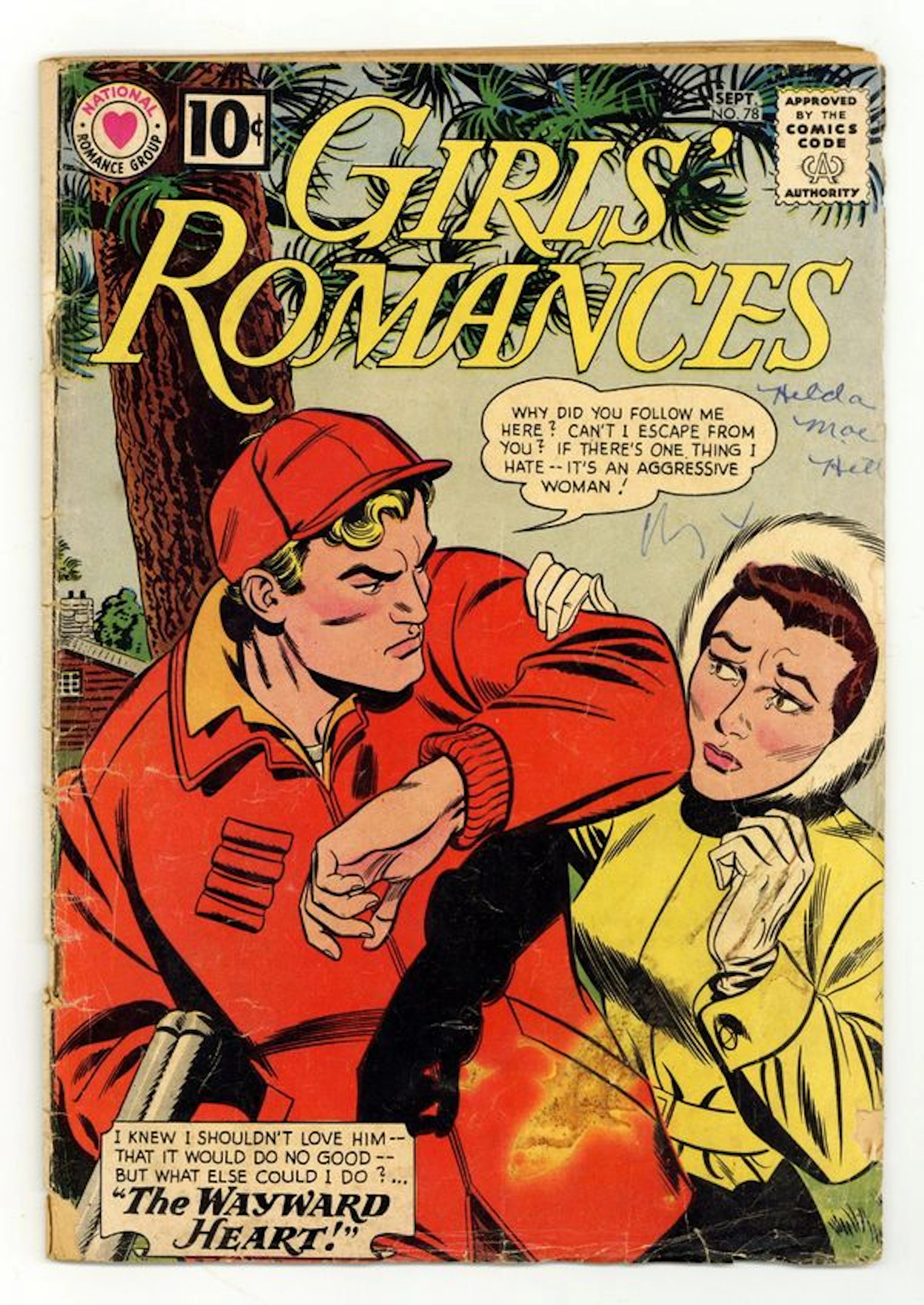 Girls' Romances (1950) 78 FR/GD 1.5