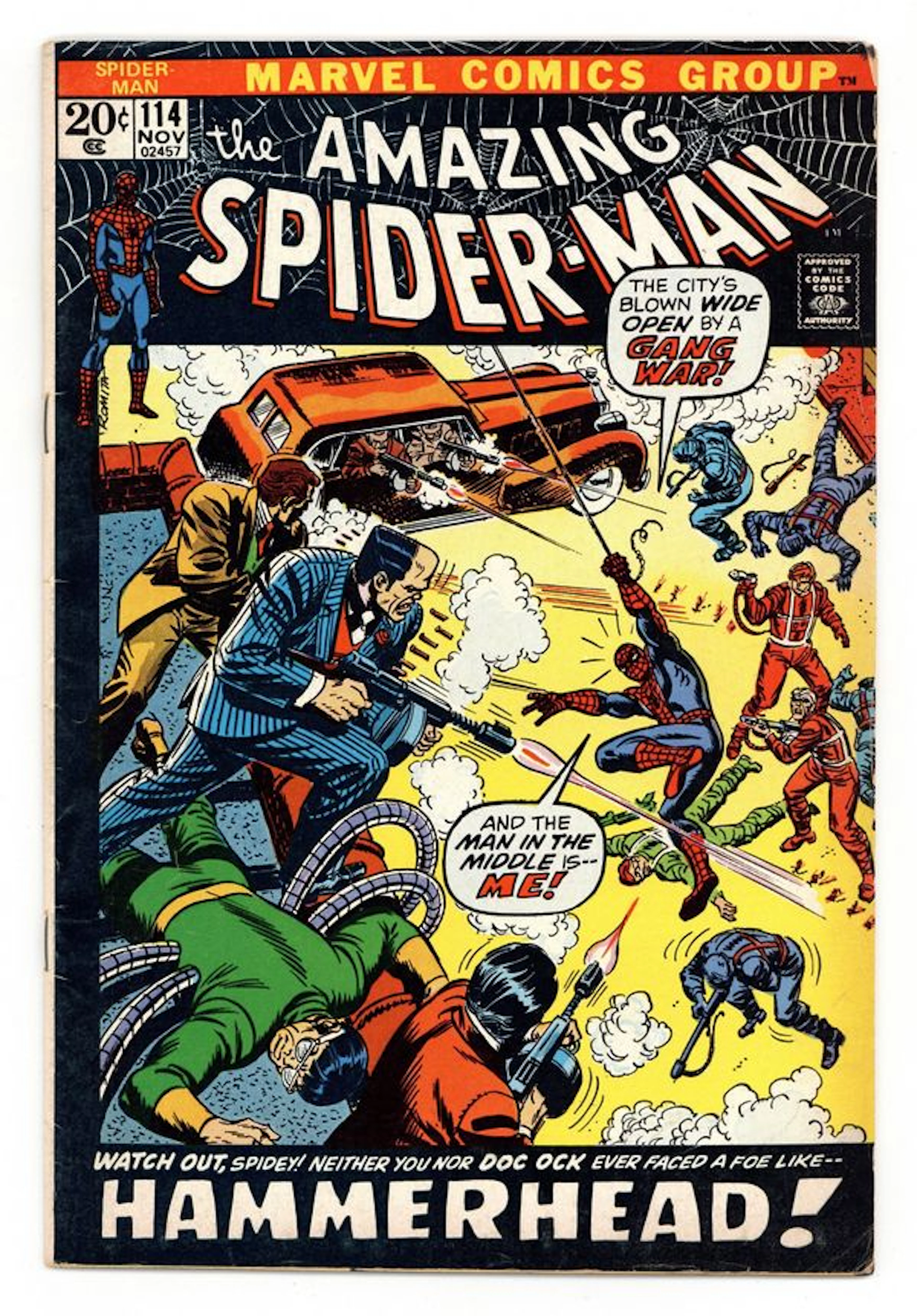 Amazing Spider-Man (1963 1st Series) 114 VG+ 4.5 (R)