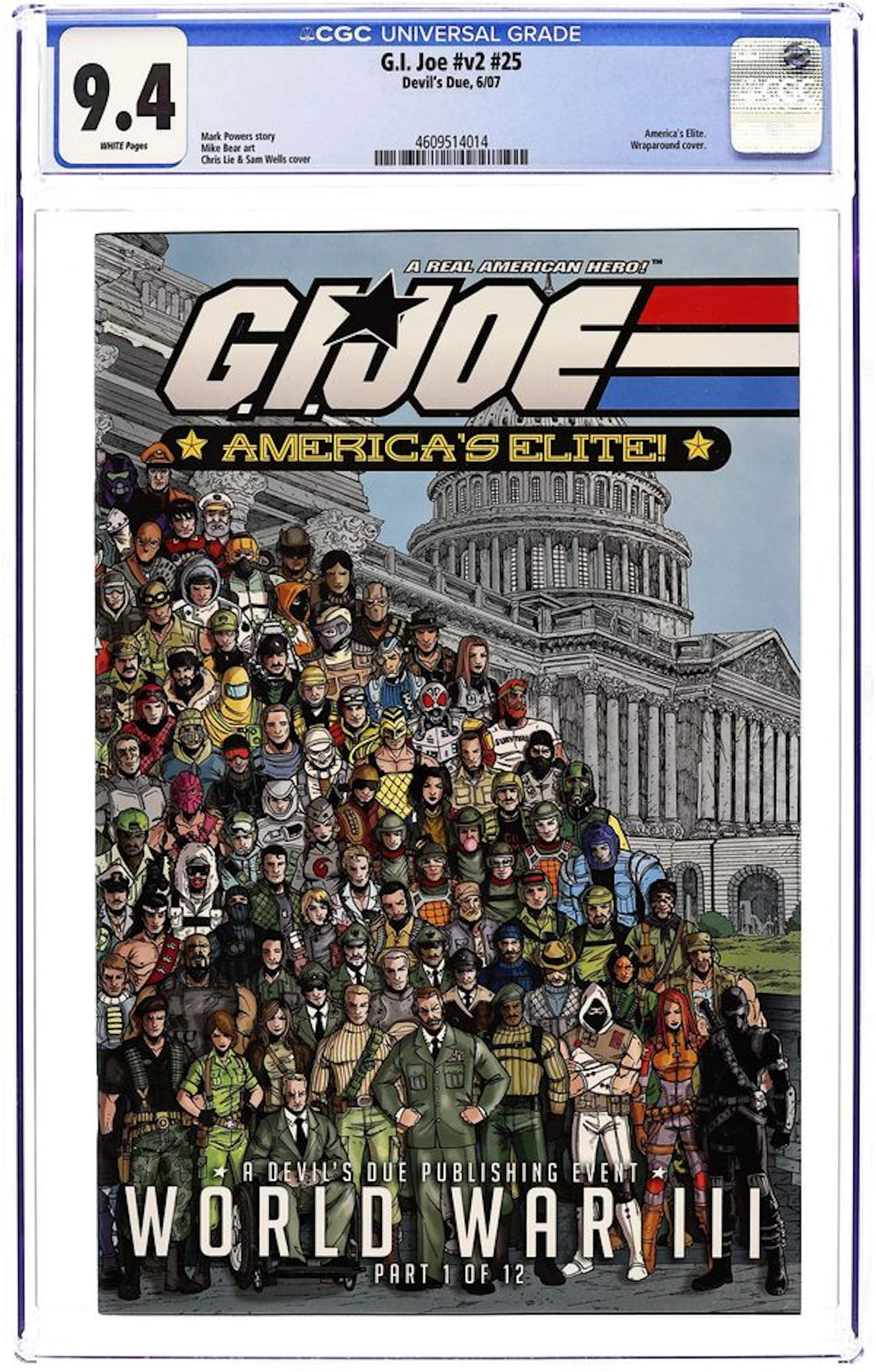 GI Joe America's Elite (2005) 25 CGC 9.4