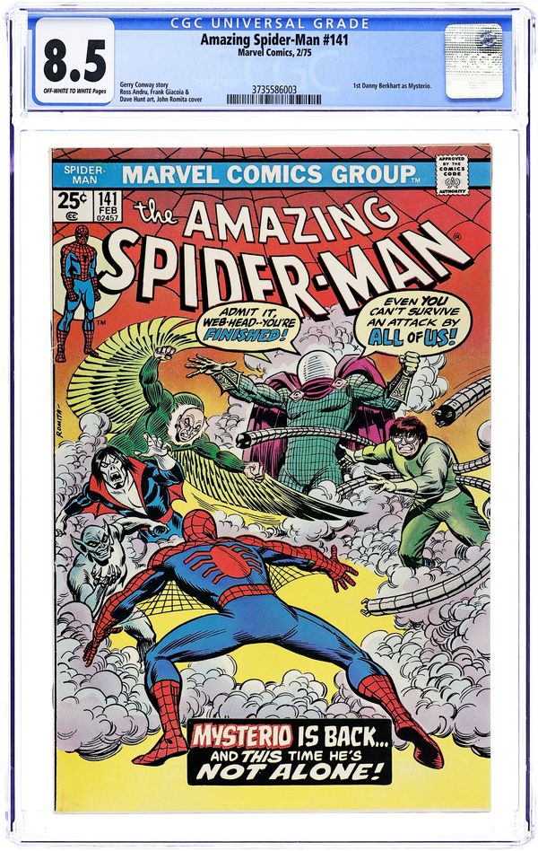Amazing Spider-Man (1963 1st Series) 141 CGC 8.5