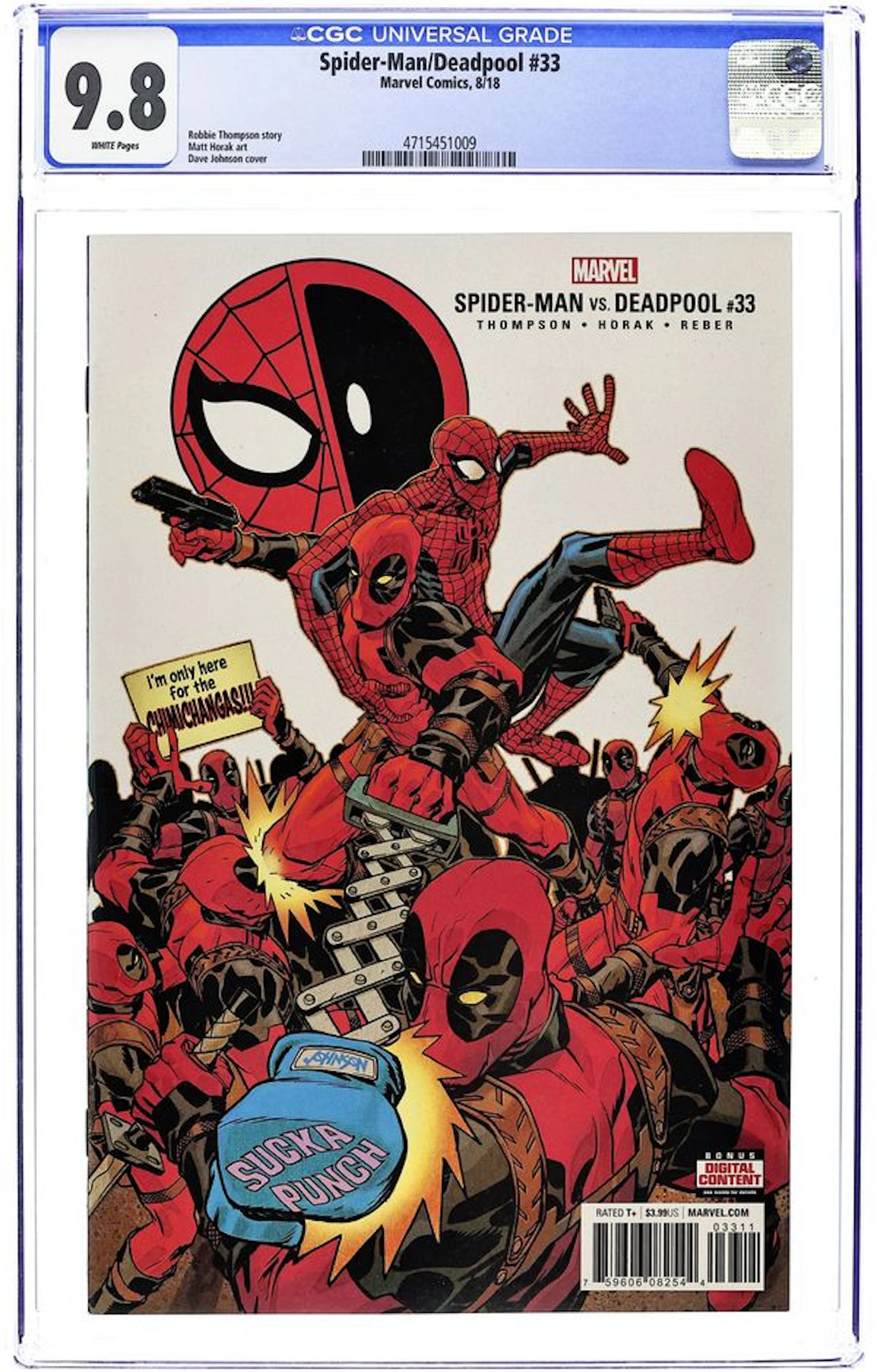 Spider-Man Deadpool (2016) 33 CGC 9.8