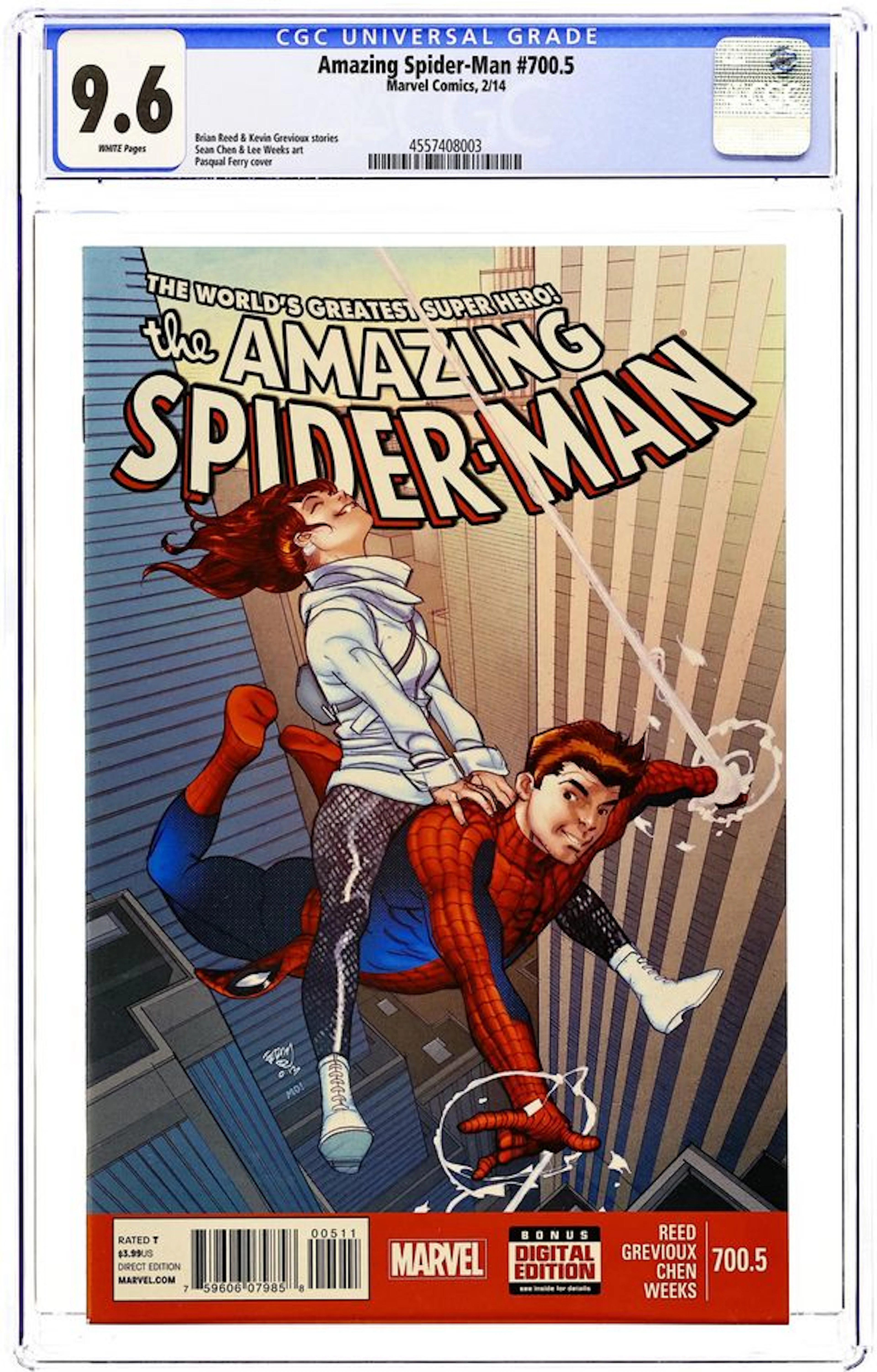 Amazing Spider-Man (1998 2nd Series) 700.5A CGC 9.6