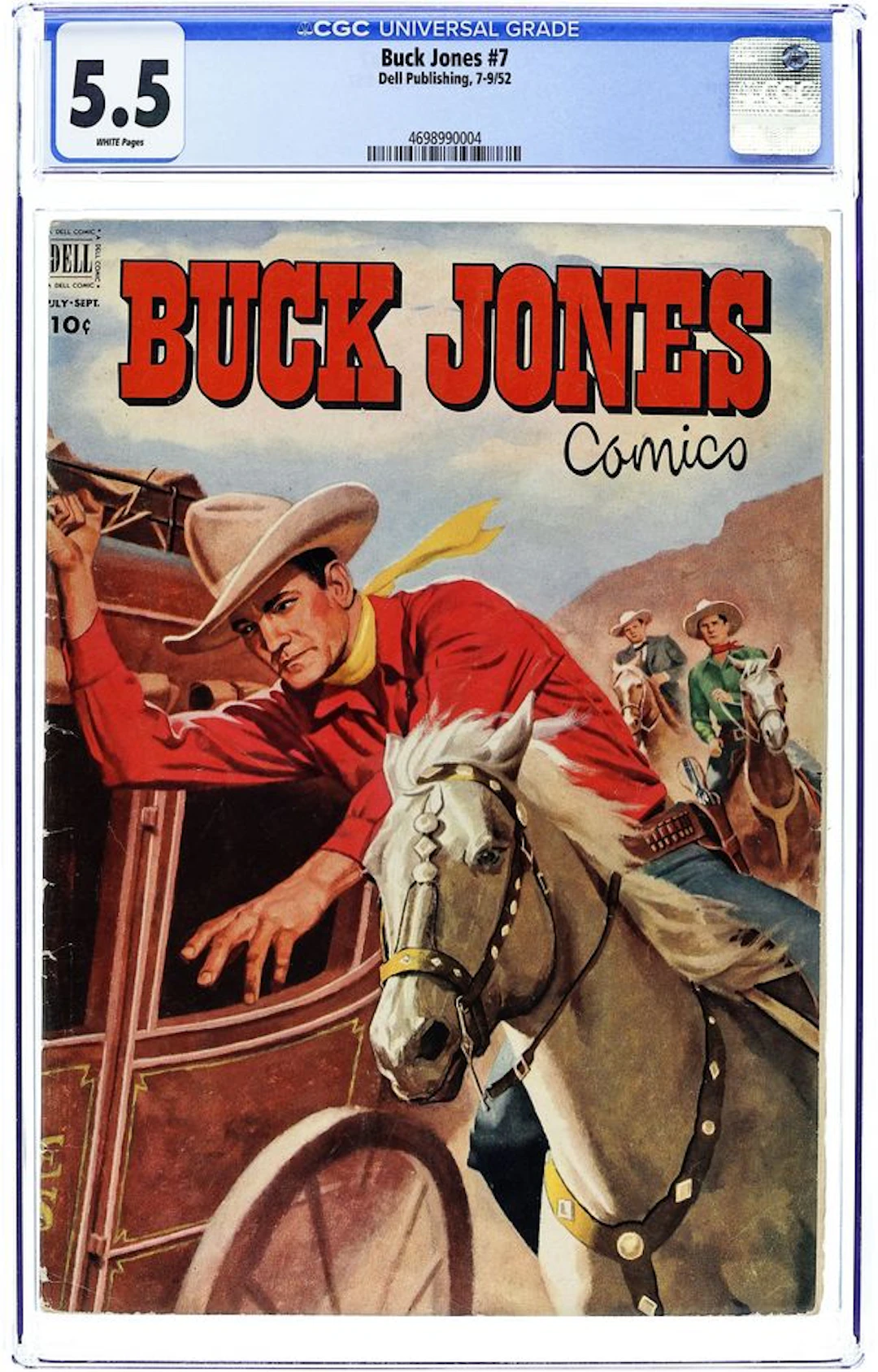 Buck Jones (1951-1952 Dell) 7 CGC 5.5
